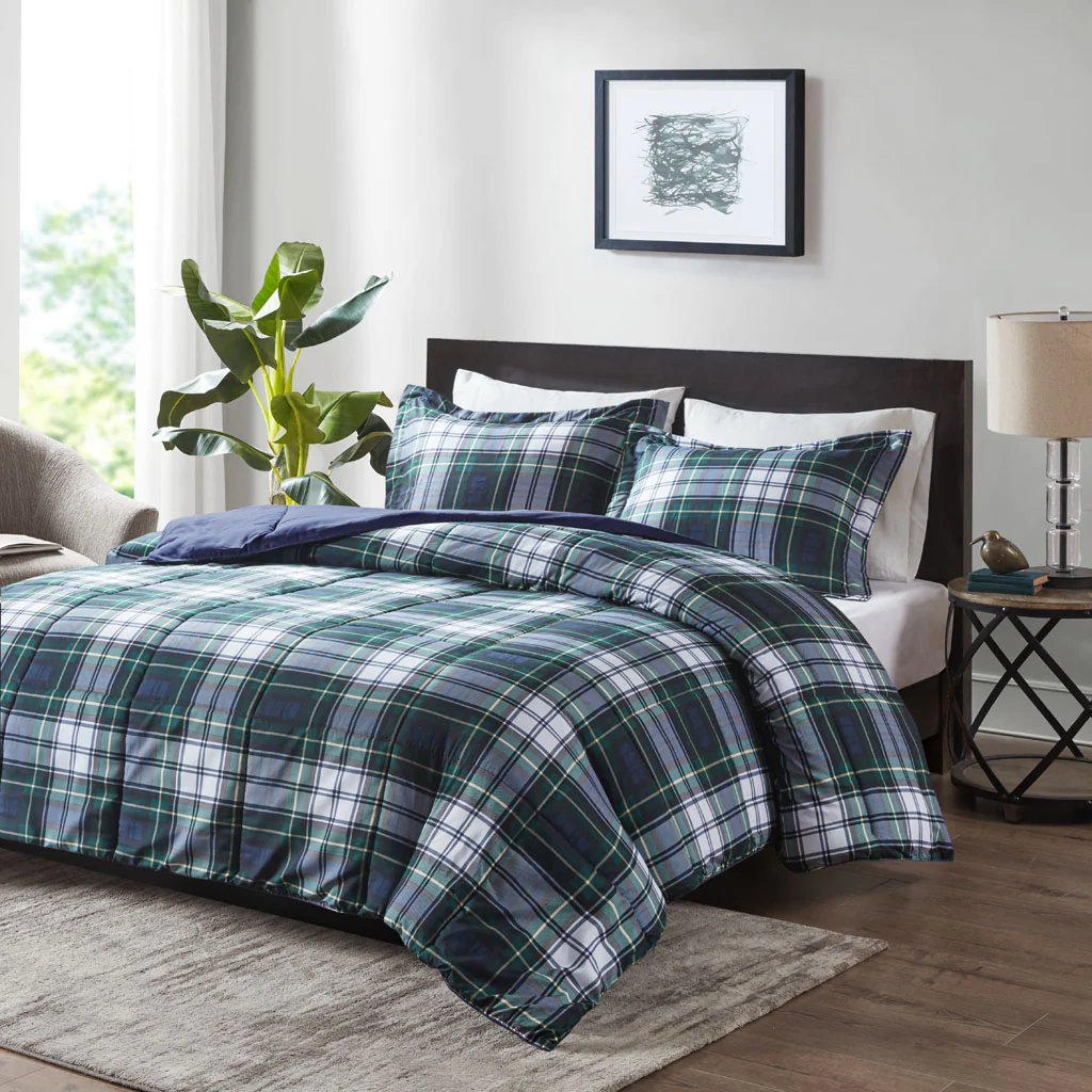 Parkston 3M Scotchgard Down Alternative All Season Comforter Set - Image 9