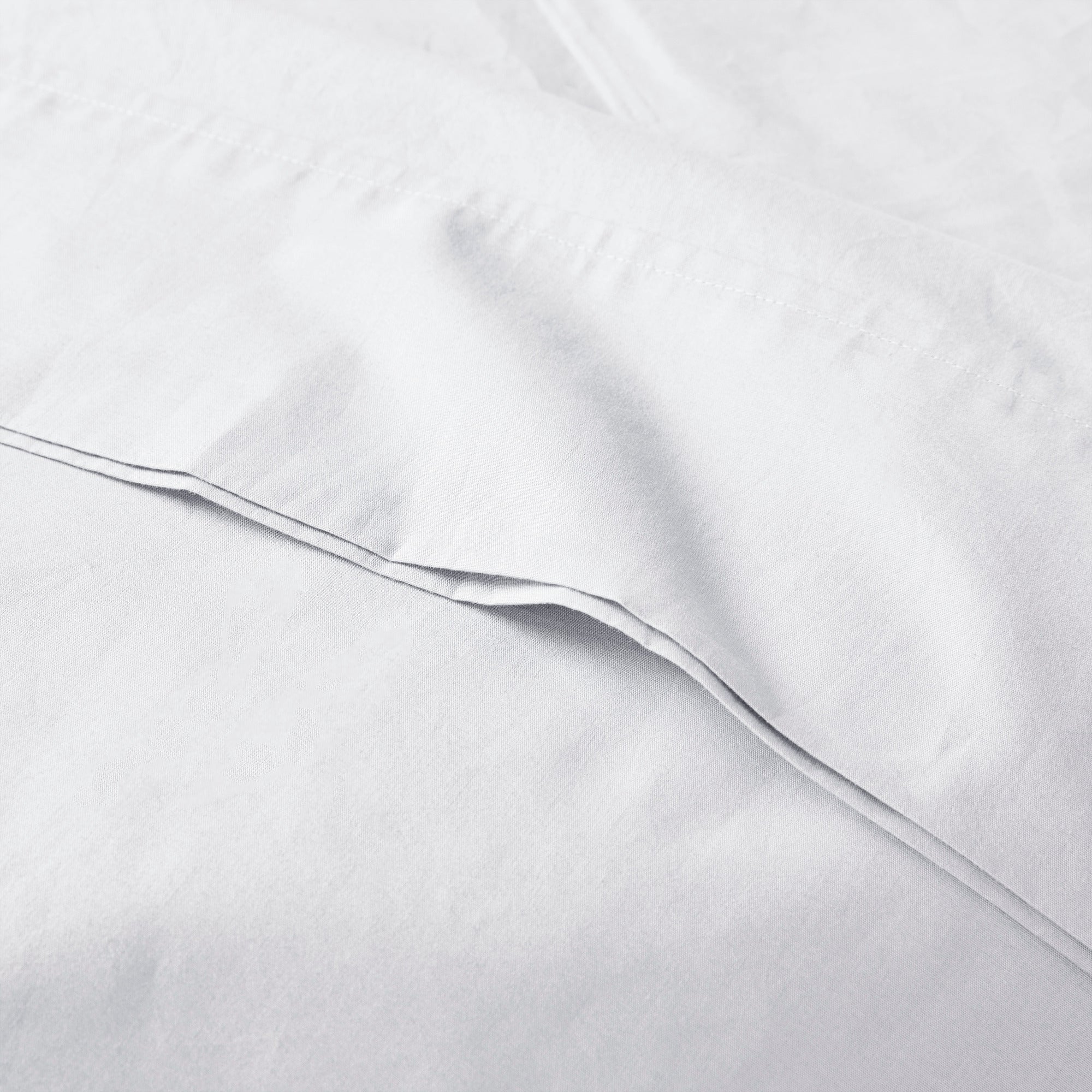 Peached Percale 200 Thread Count Relaxed Cotton Percale Sheet Set - Image 49