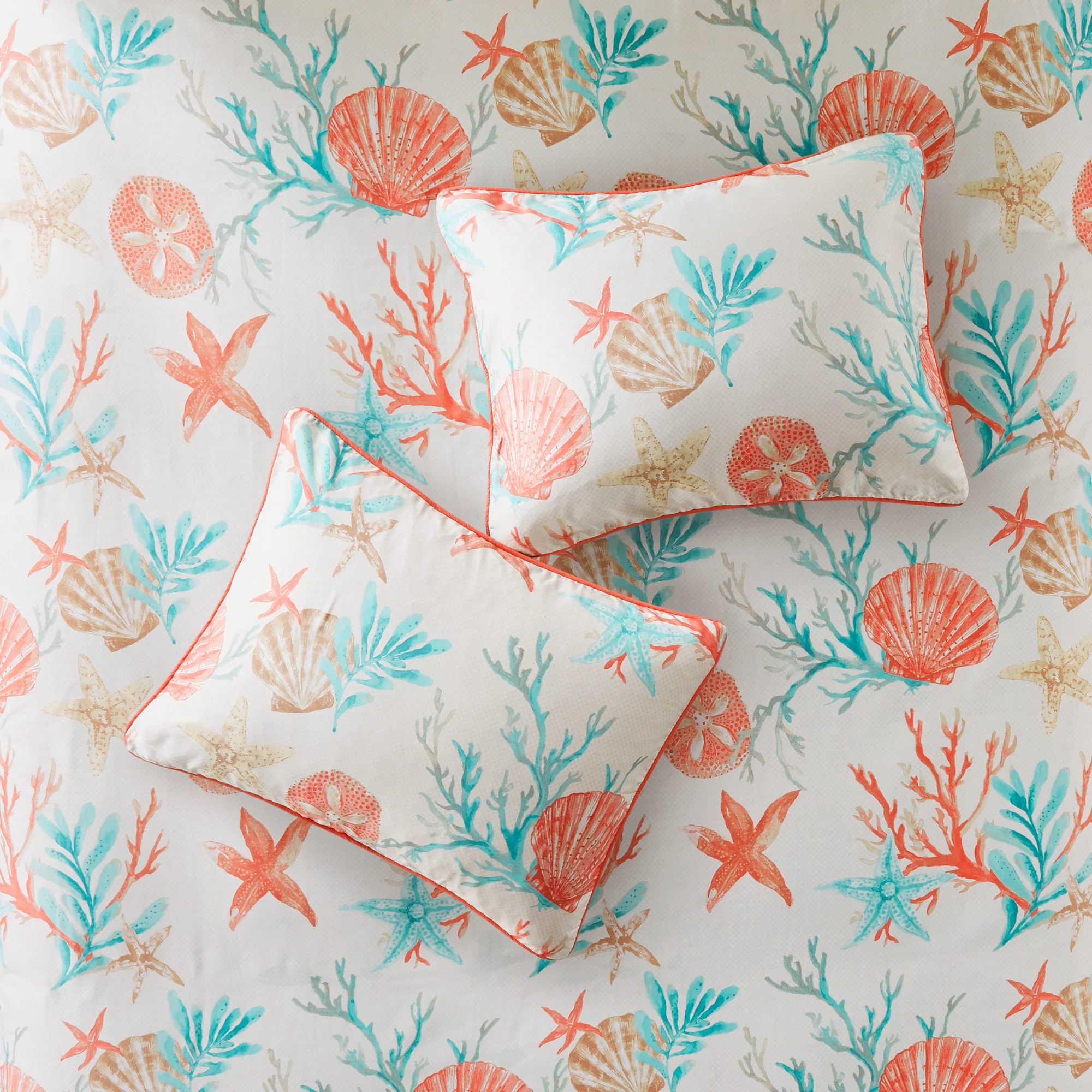 Pebble Beach 6-Piece Cotton Sateen Duvet Cover Set - Image 7