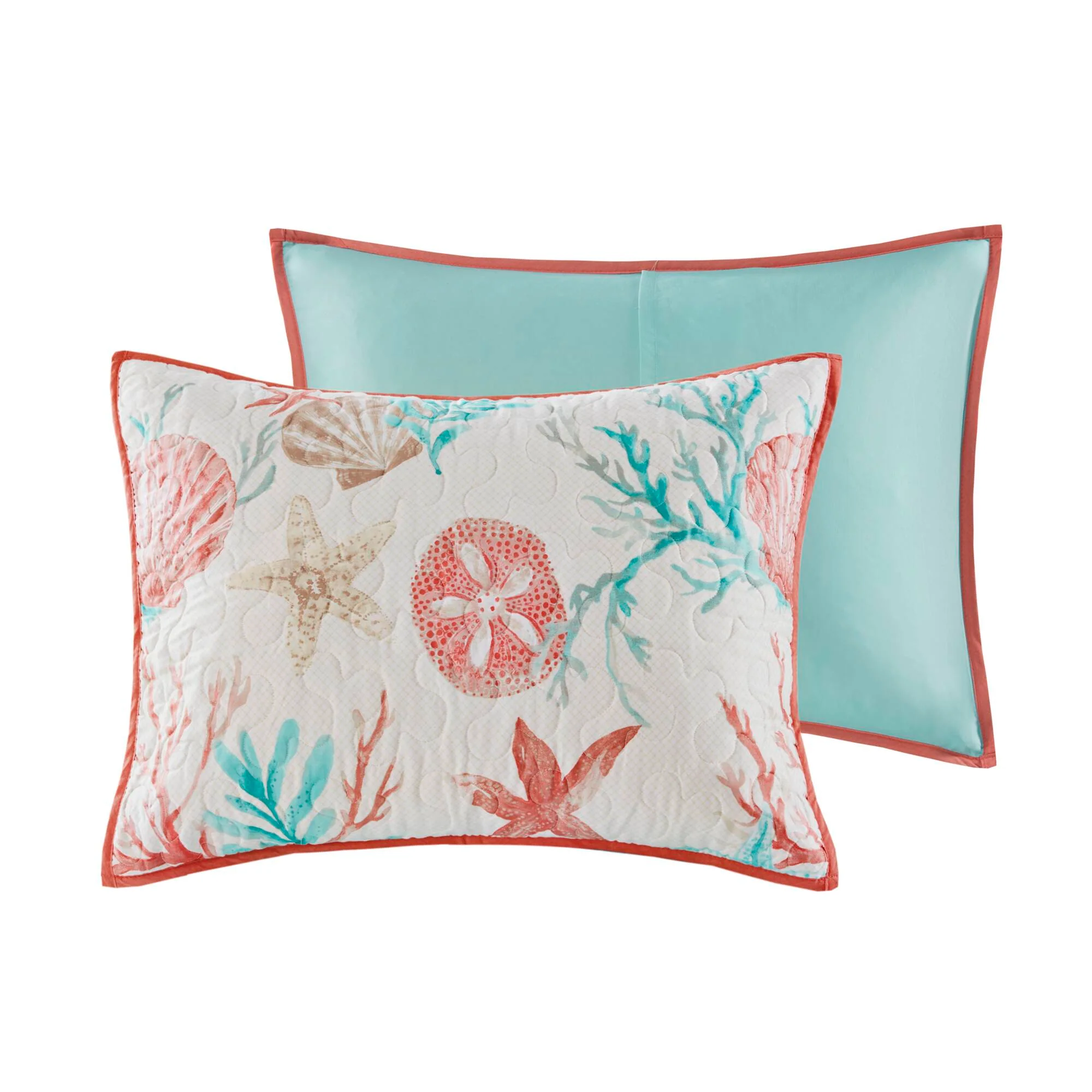 Pebble Beach 6-Piece Cotton Sateen Quilt Set with Throw Pillows - Image 17