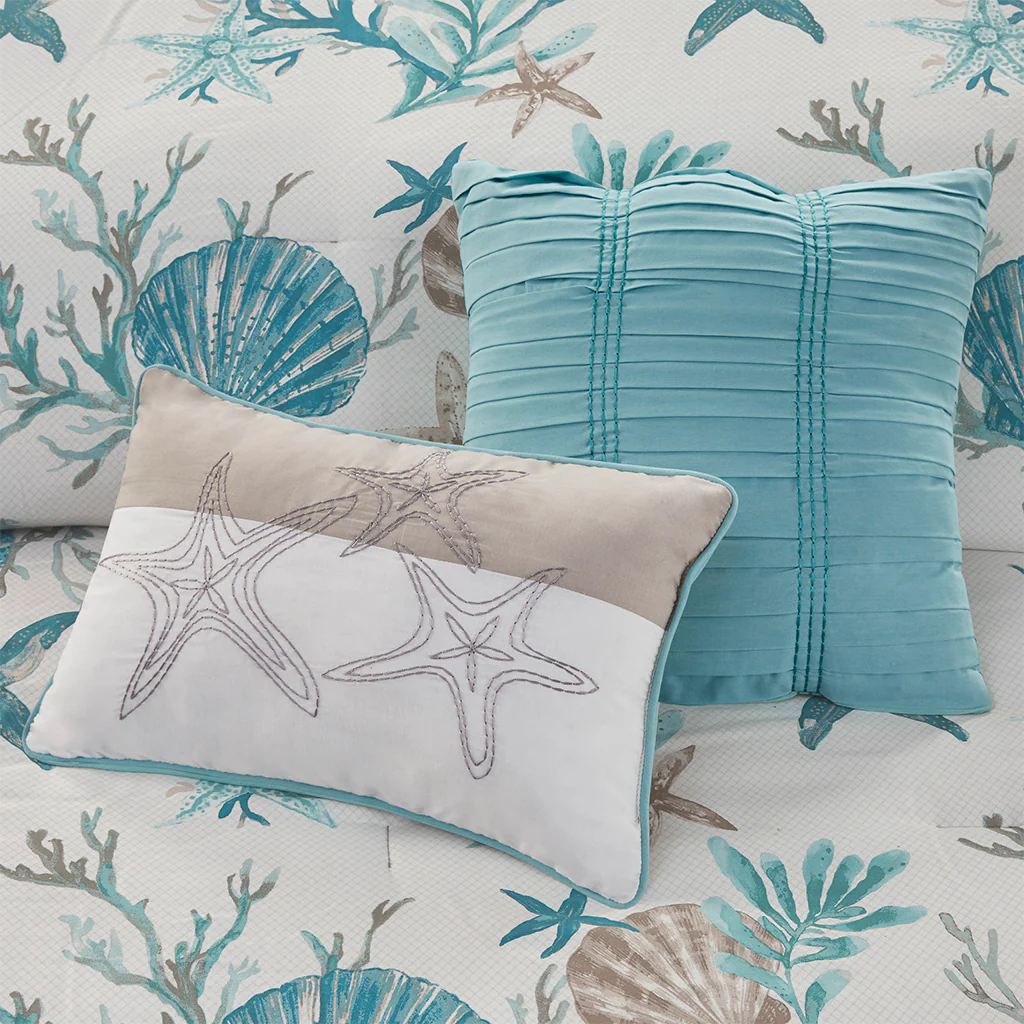 Pebble Beach 7-Piece Cotton Sateen Comforter Set - Image 21