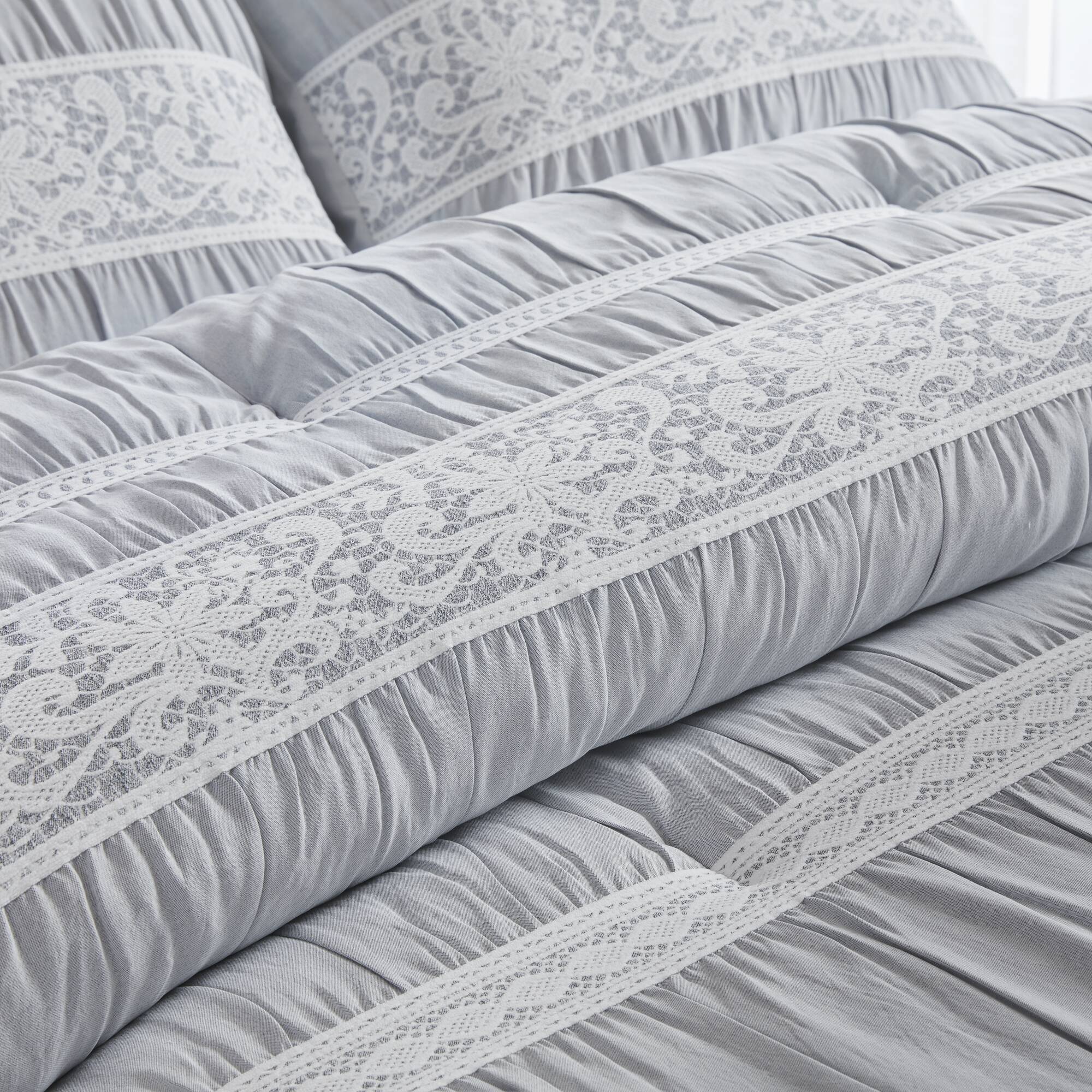 Perryn 7-Piece Jacquard Comforter Set - Image 10