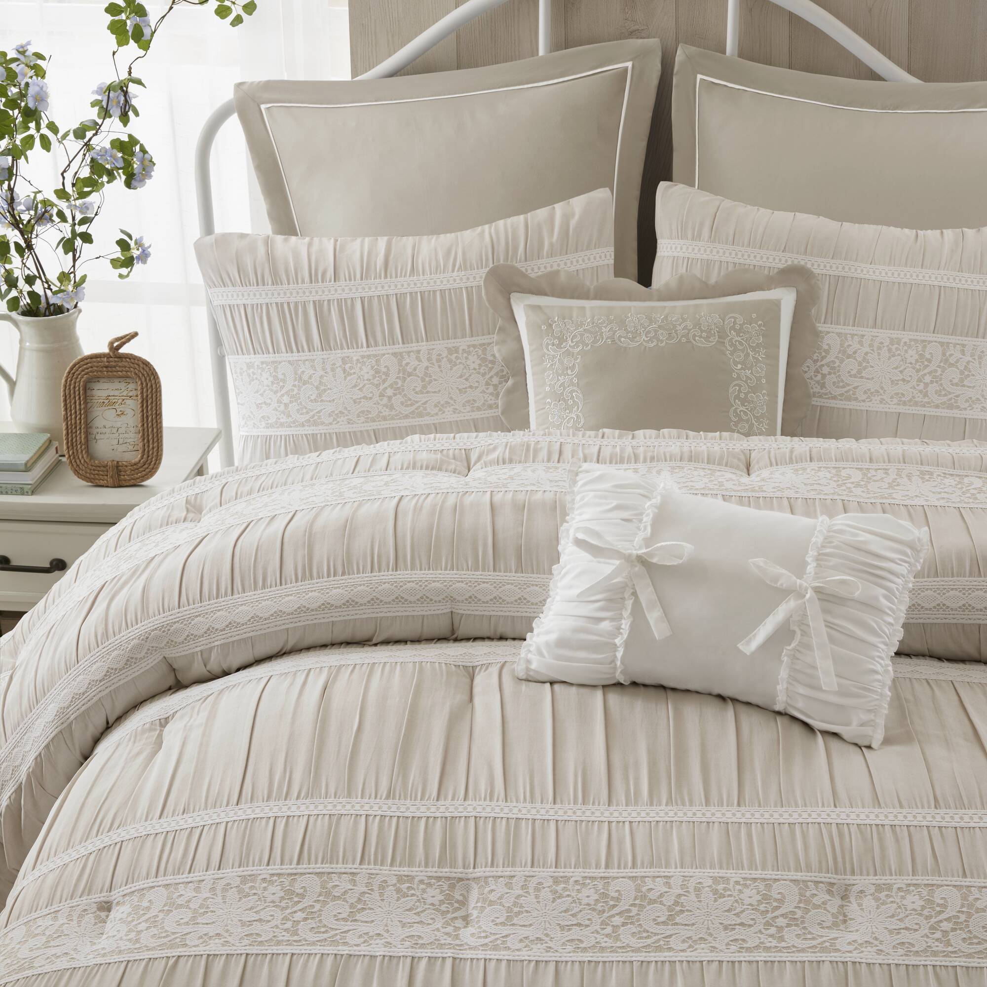 Perryn 7-Piece Jacquard Comforter Set - Image 21