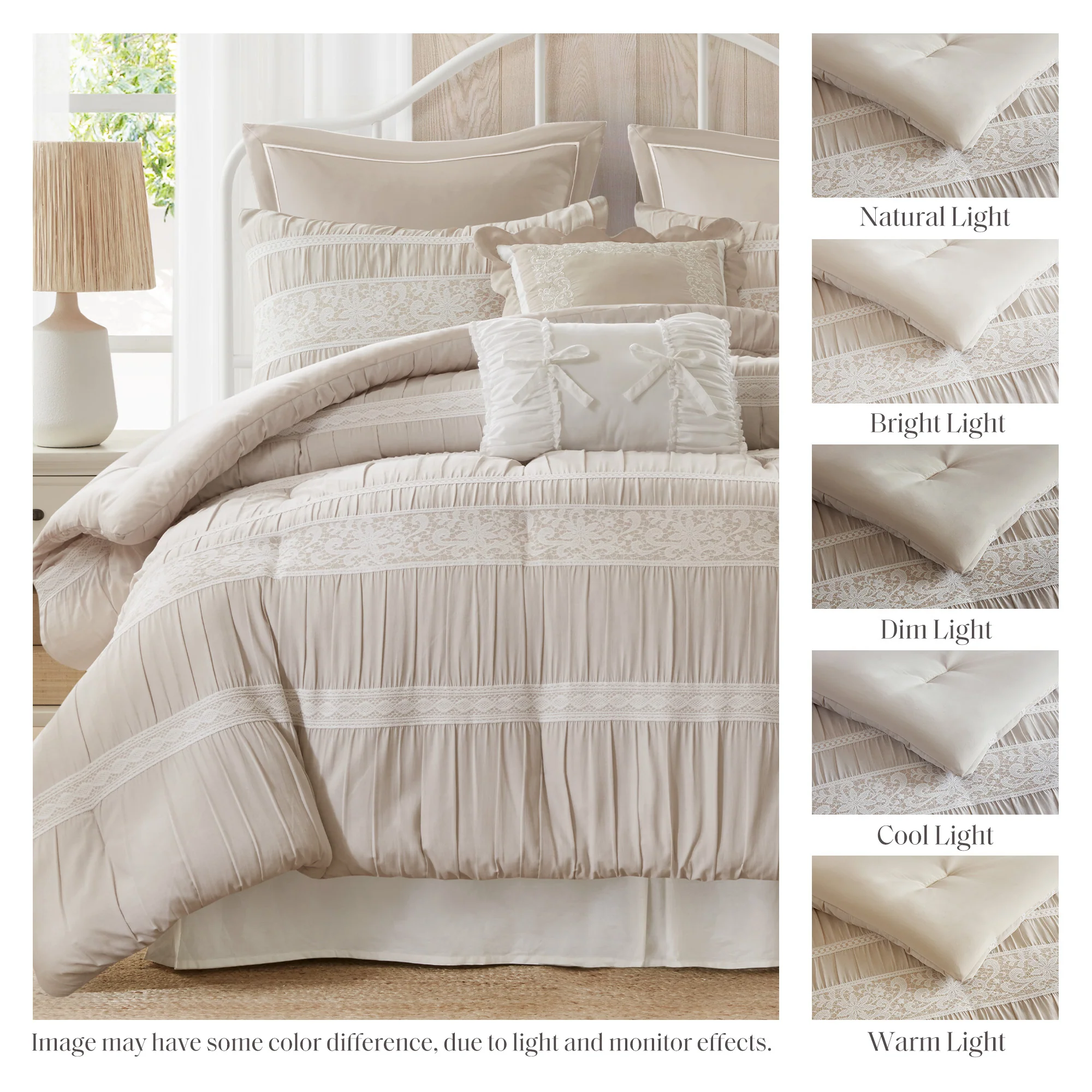 Perryn 7-Piece Jacquard Comforter Set - Image 28