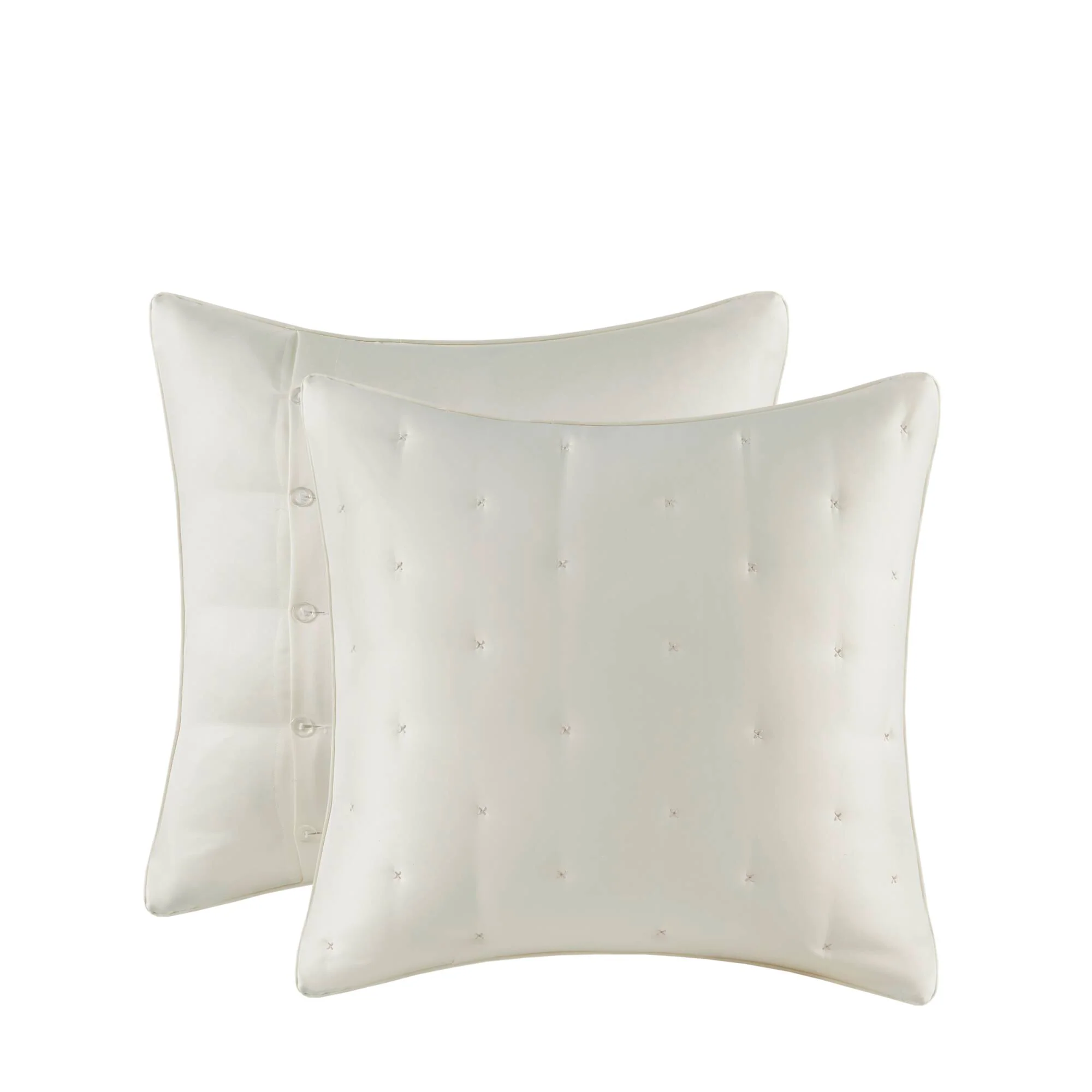 Pescal Oversized Velvet Comforter Set with Euro Shams and Throw Pillows - Image 5