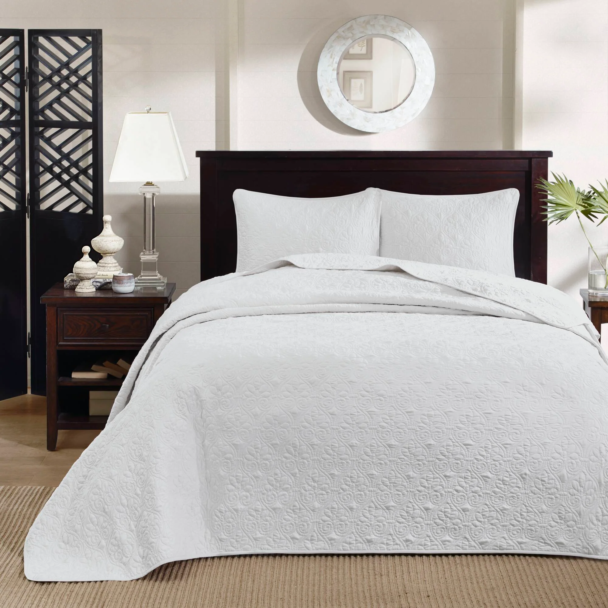 Quebec 3-Piece Reversible Bedspread Set - Image 10