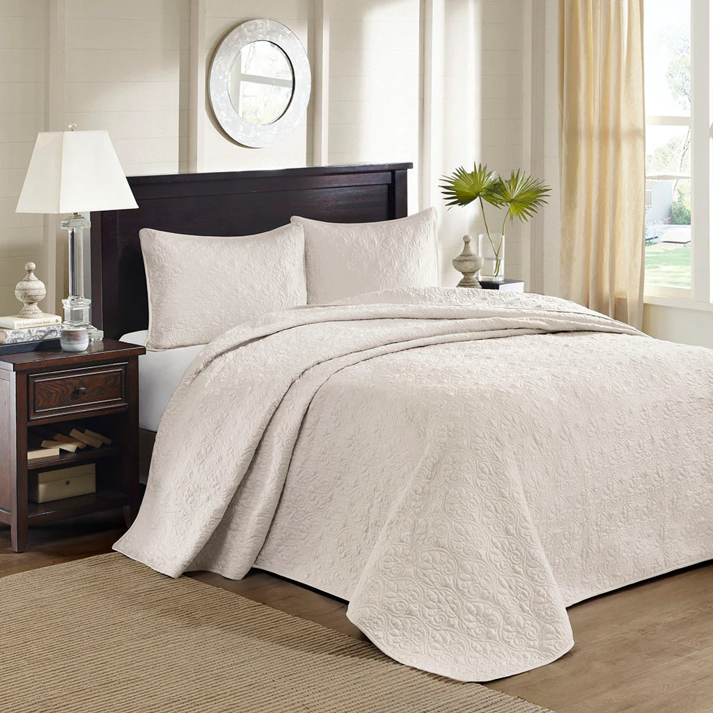 Quebec 3-Piece Reversible Bedspread Set - Image 12