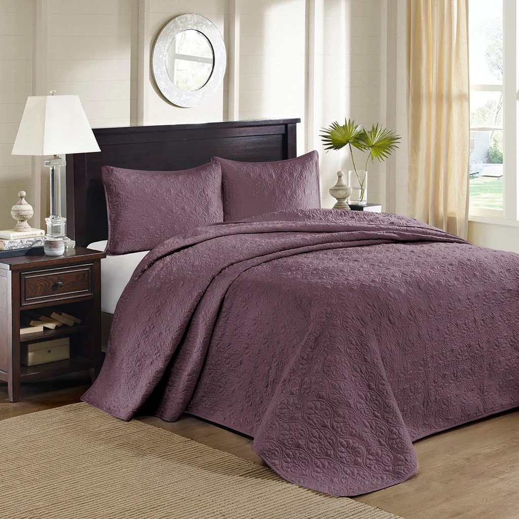 Quebec 3-Piece Reversible Bedspread Set - Image 13