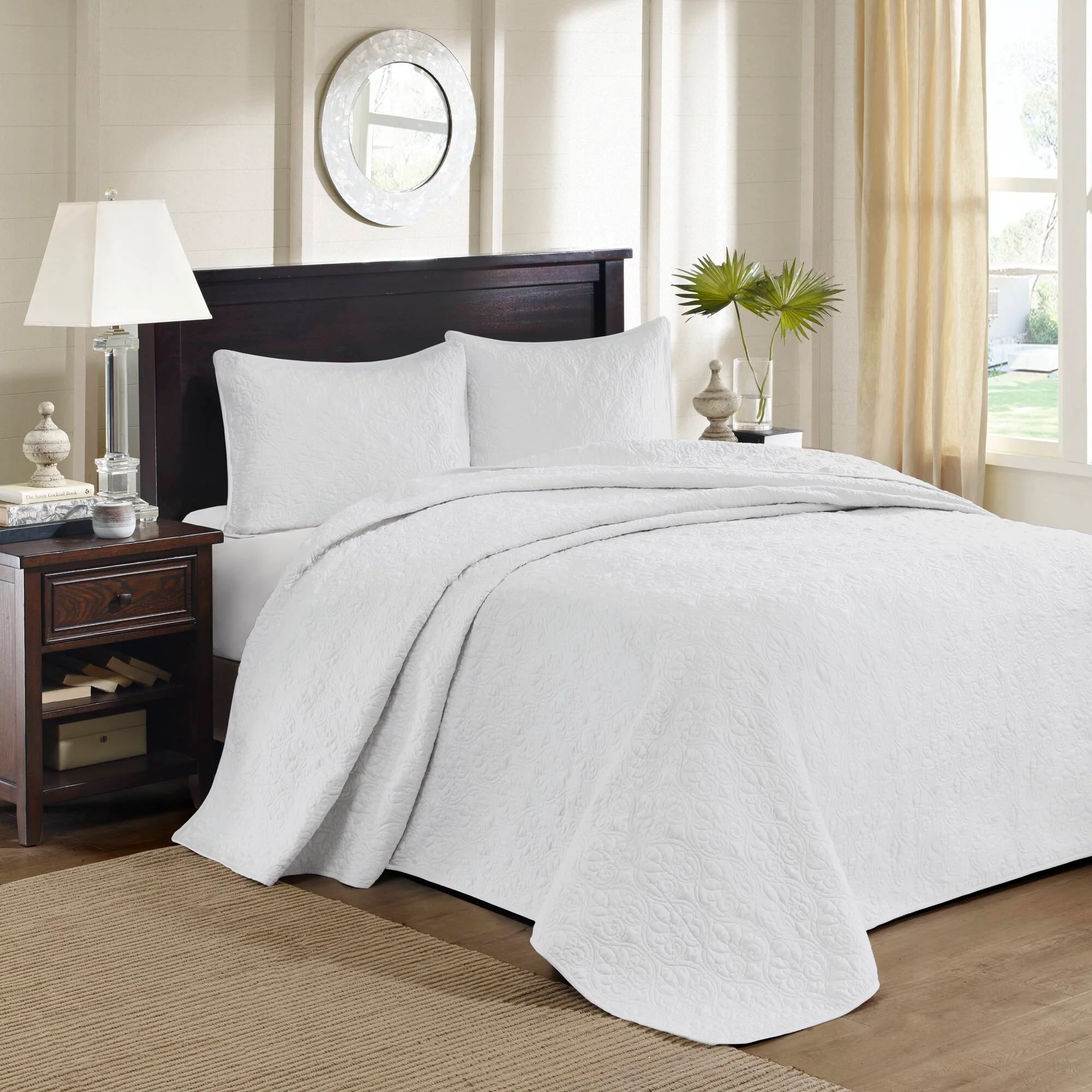 Quebec 3-Piece Reversible Bedspread Set - Image 15