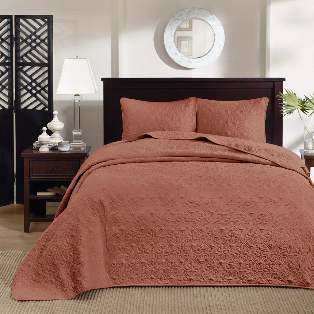 Quebec 3-Piece Reversible Bedspread Set - Image 17