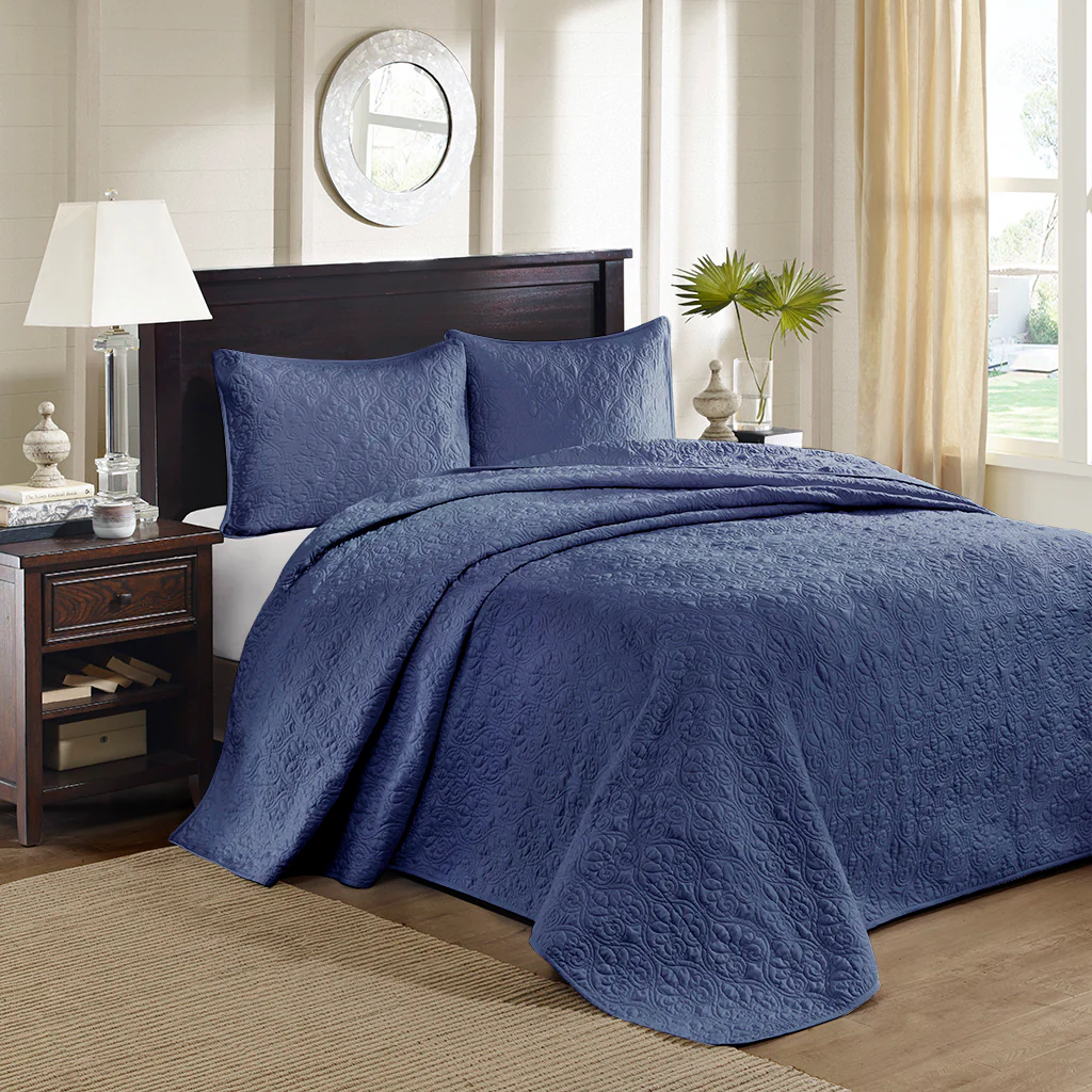 Quebec 3-Piece Reversible Bedspread Set - Image 28