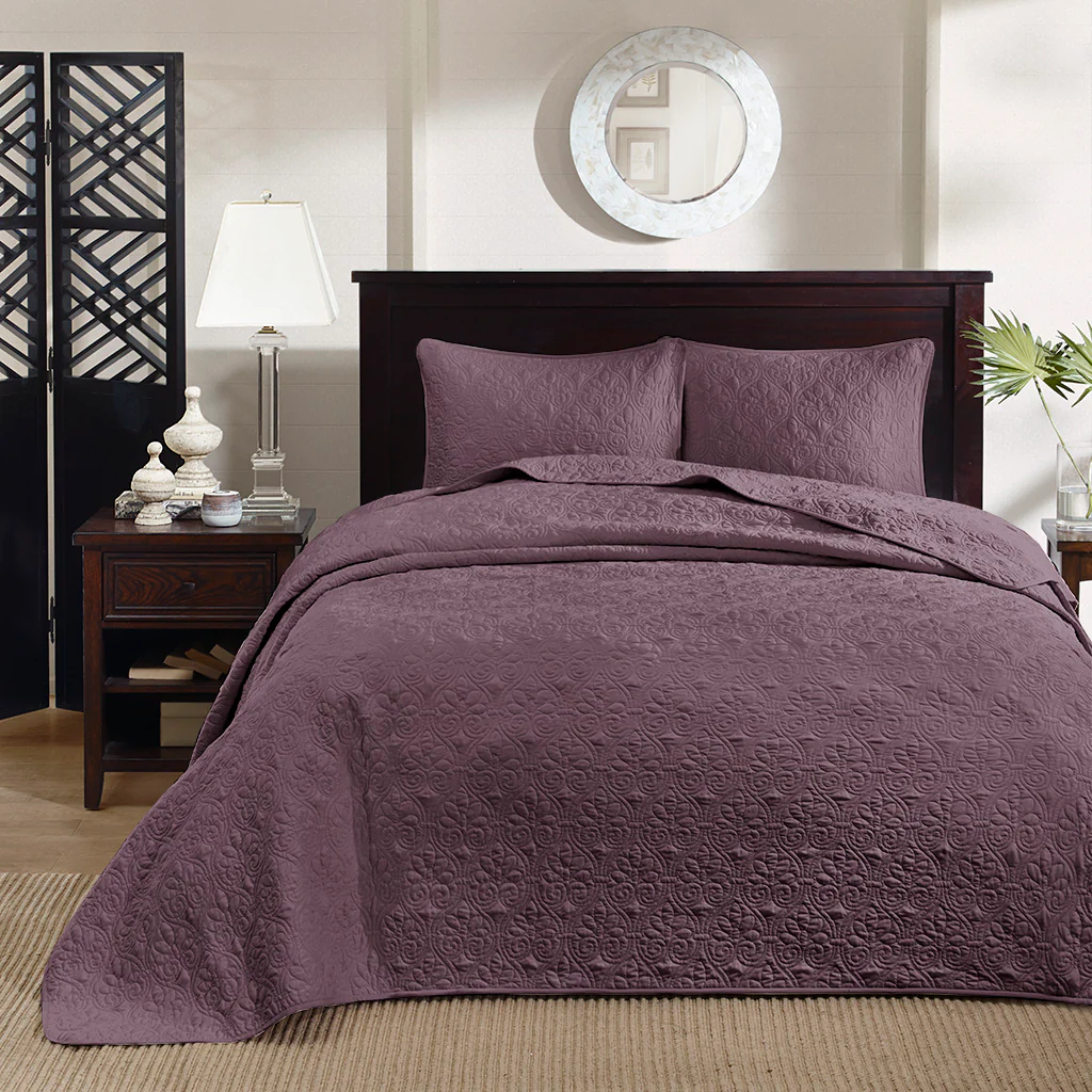 Quebec 3-Piece Reversible Bedspread Set - Image 37