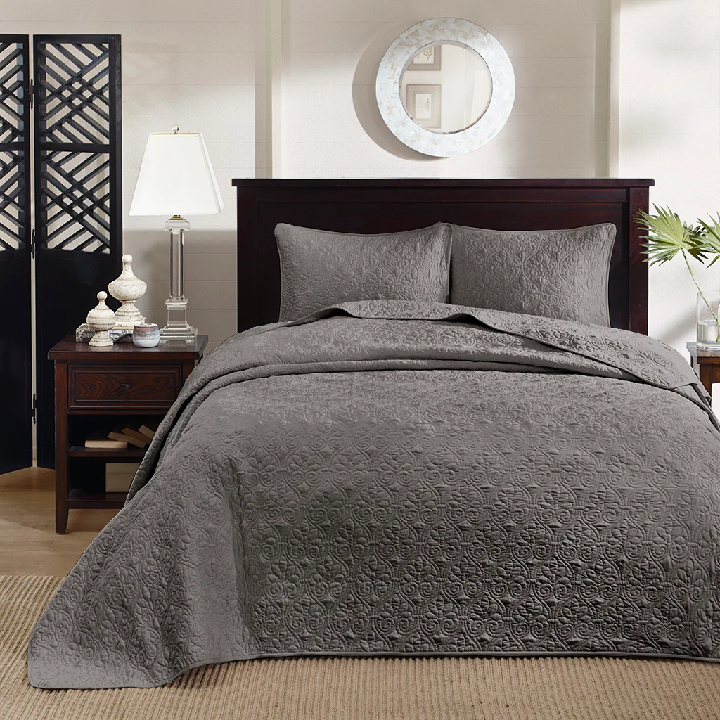 Quebec 3-Piece Reversible Bedspread Set - Image 41