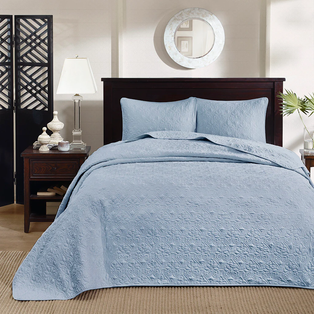 Quebec 3-Piece Reversible Bedspread Set - Image 43