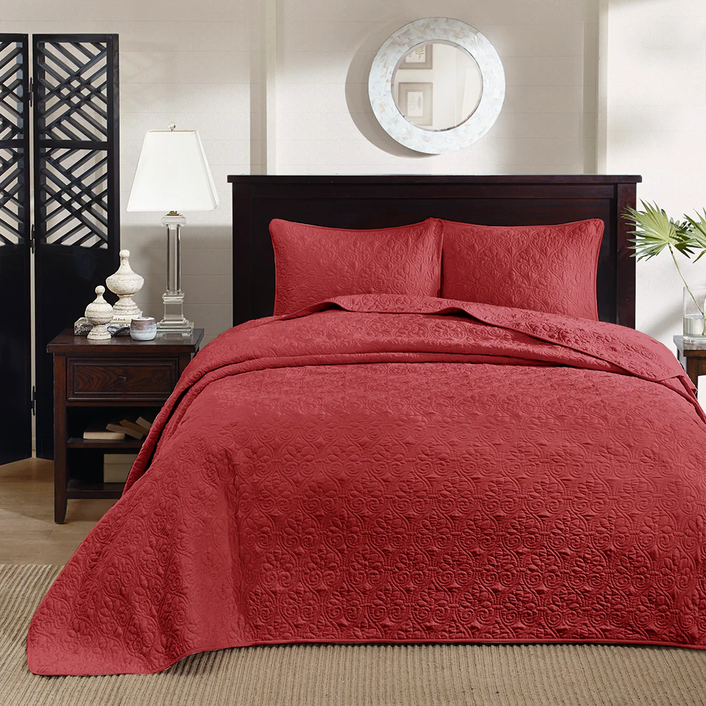 Quebec 3-Piece Reversible Bedspread Set - Image 44