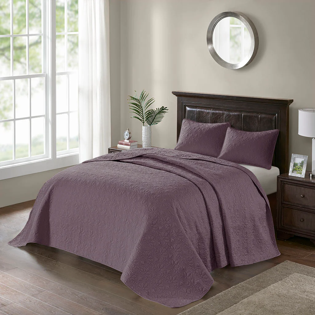 Quebec 3-Piece Reversible Bedspread Set - Image 57