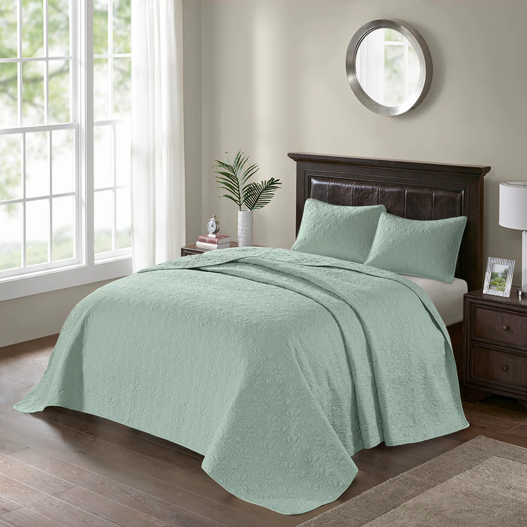 Quebec 3-Piece Reversible Bedspread Set - Image 58