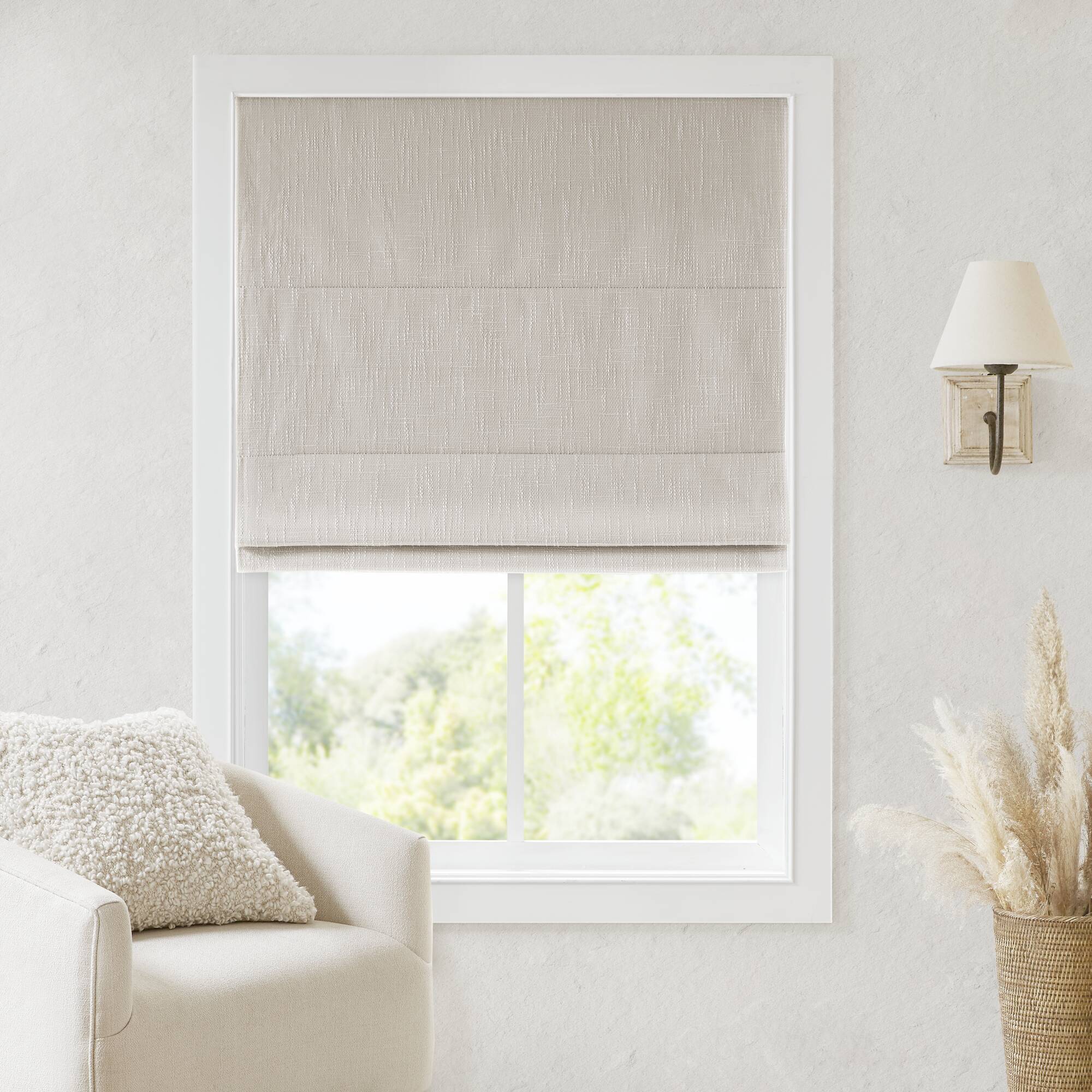 Quincy Total Blackout Cordless Roman Shade - Image 28