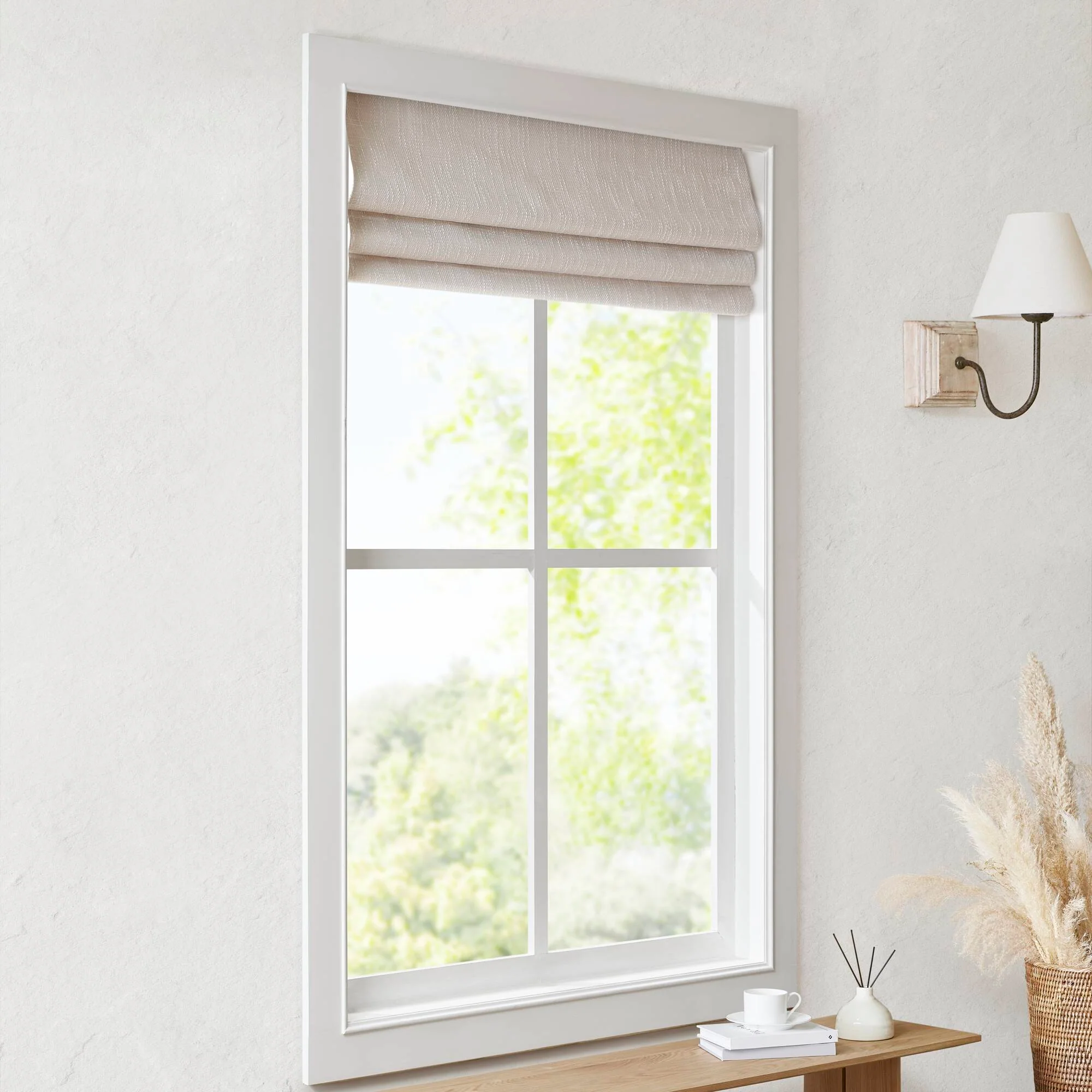 Quincy Total Blackout Cordless Roman Shade - Image 30