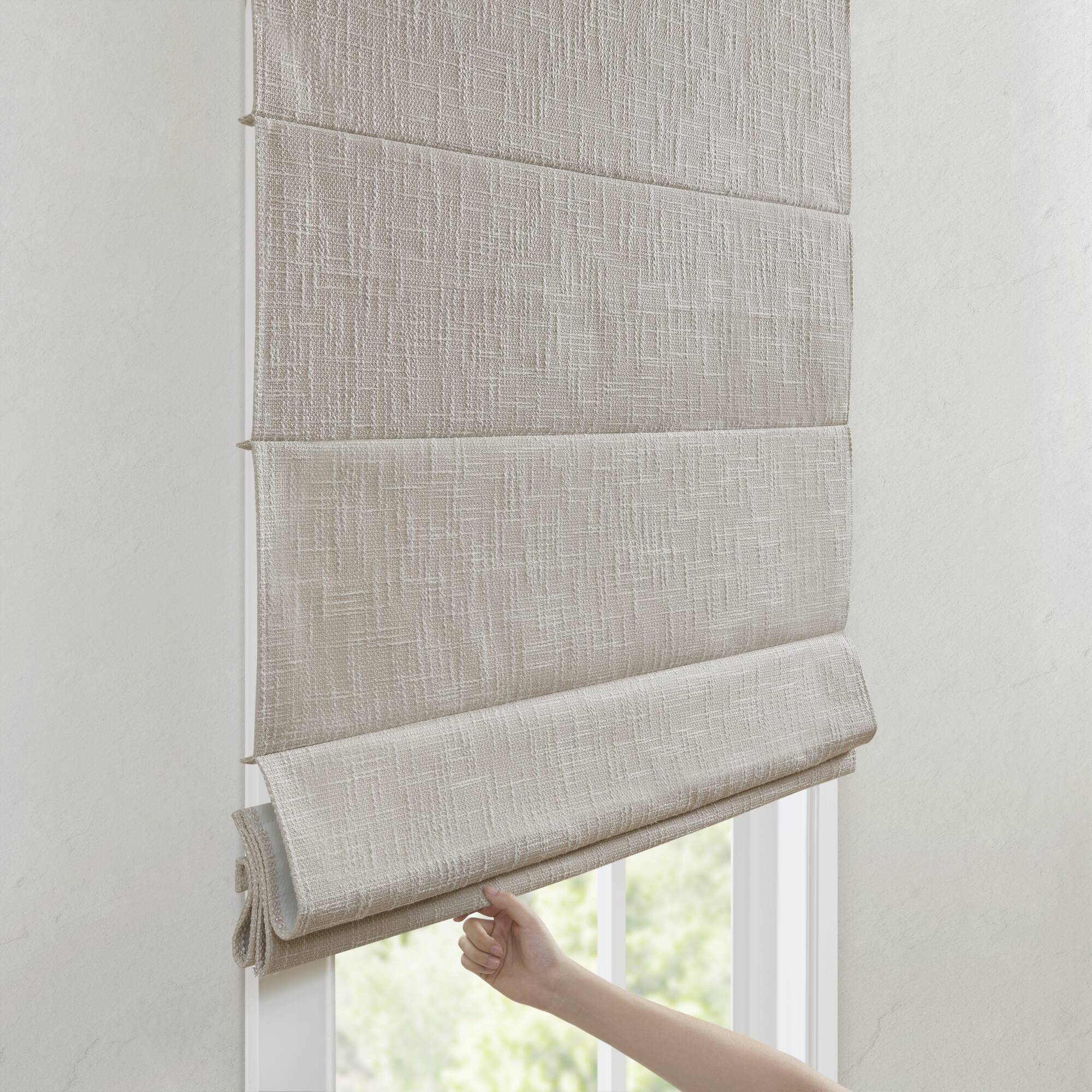 Quincy Total Blackout Cordless Roman Shade - Image 34