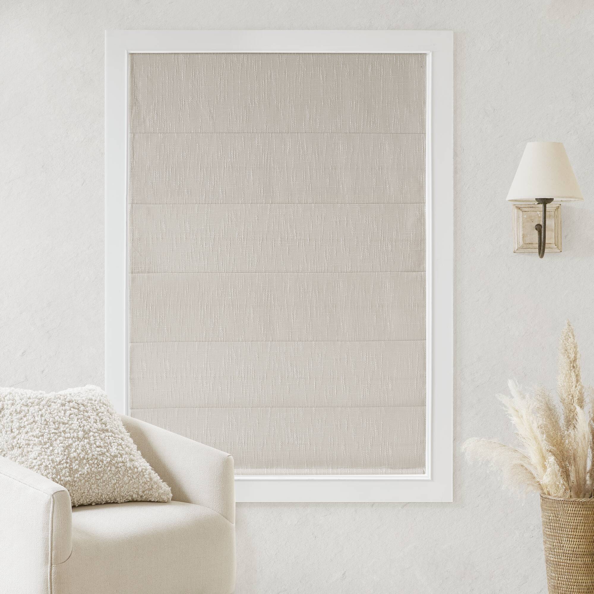 Quincy Total Blackout Cordless Roman Shade - Image 35