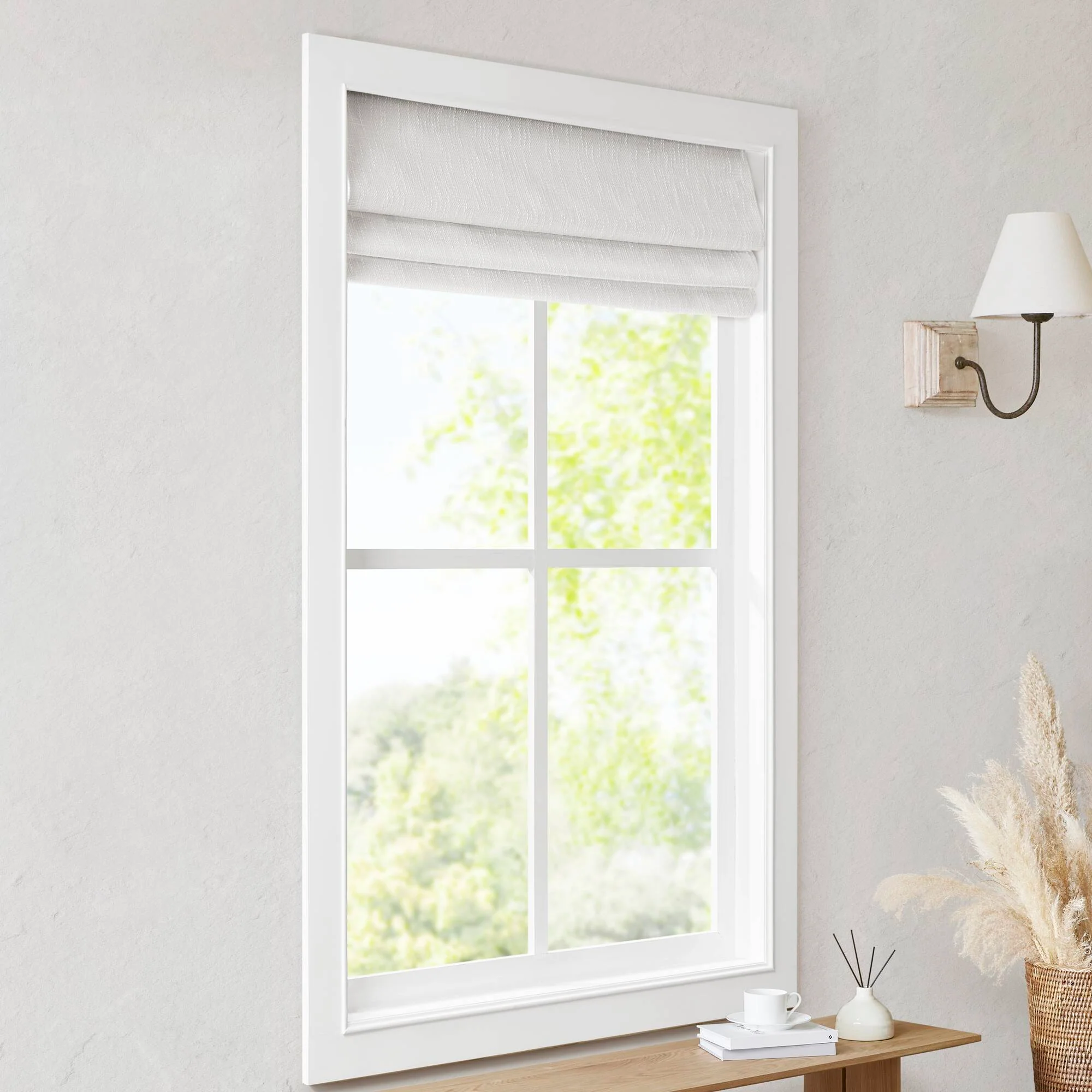 Quincy Total Blackout Cordless Roman Shade - Image 4