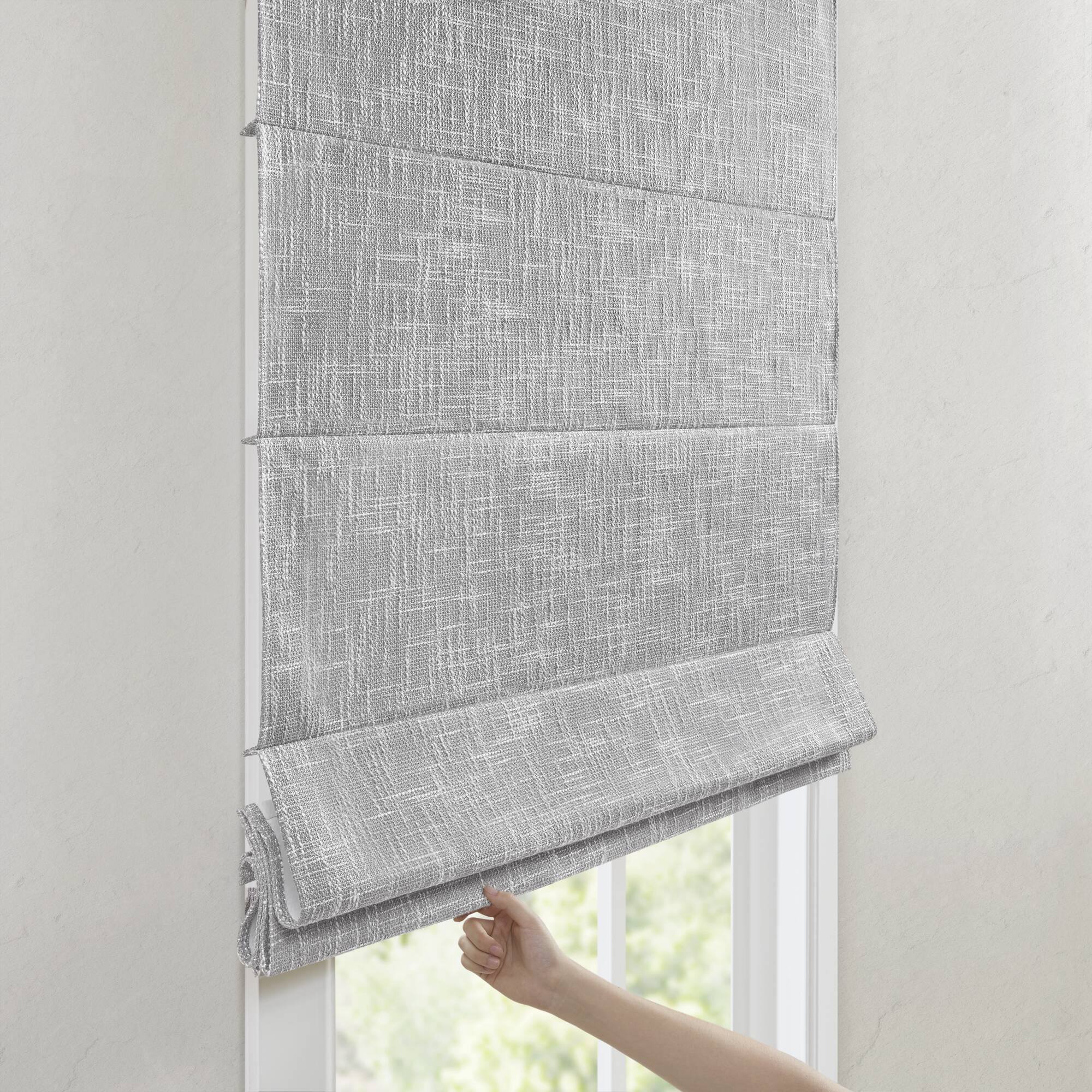 Quincy Total Blackout Cordless Roman Shade - Image 54