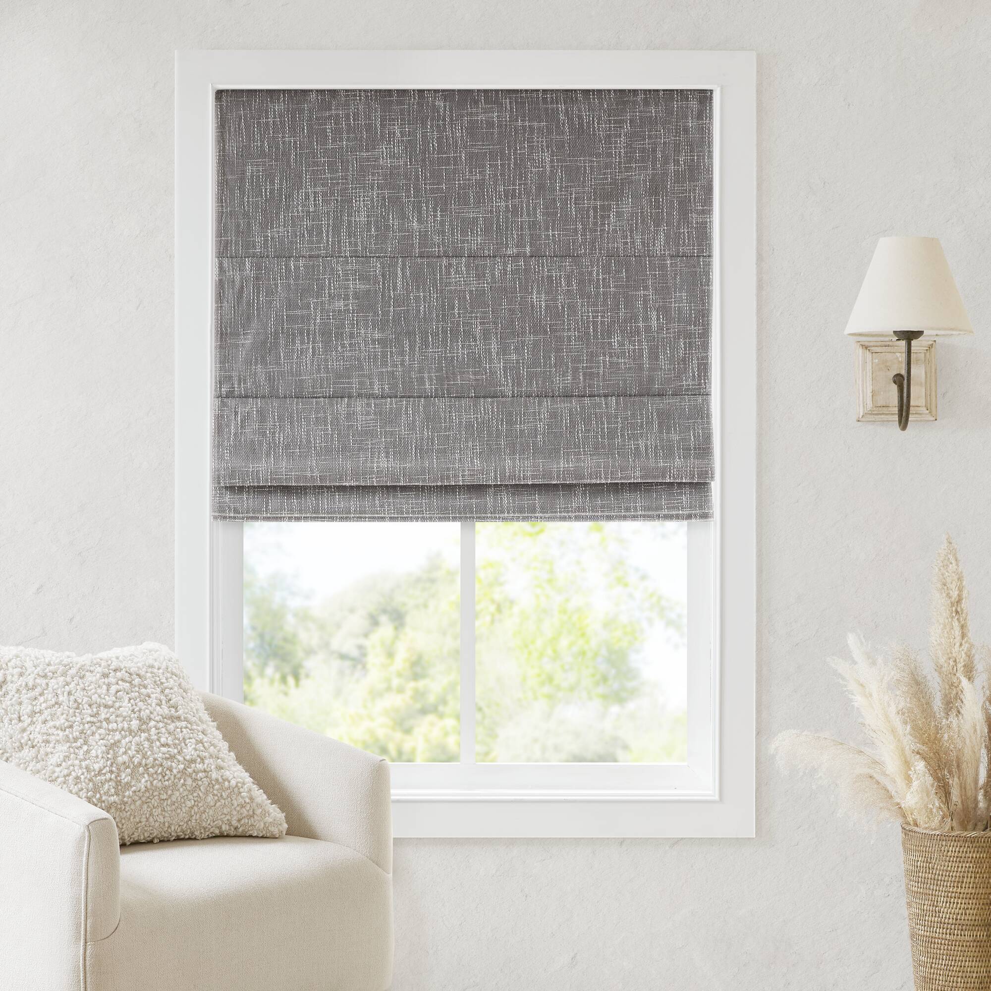 Quincy Total Blackout Cordless Roman Shade - Image 68