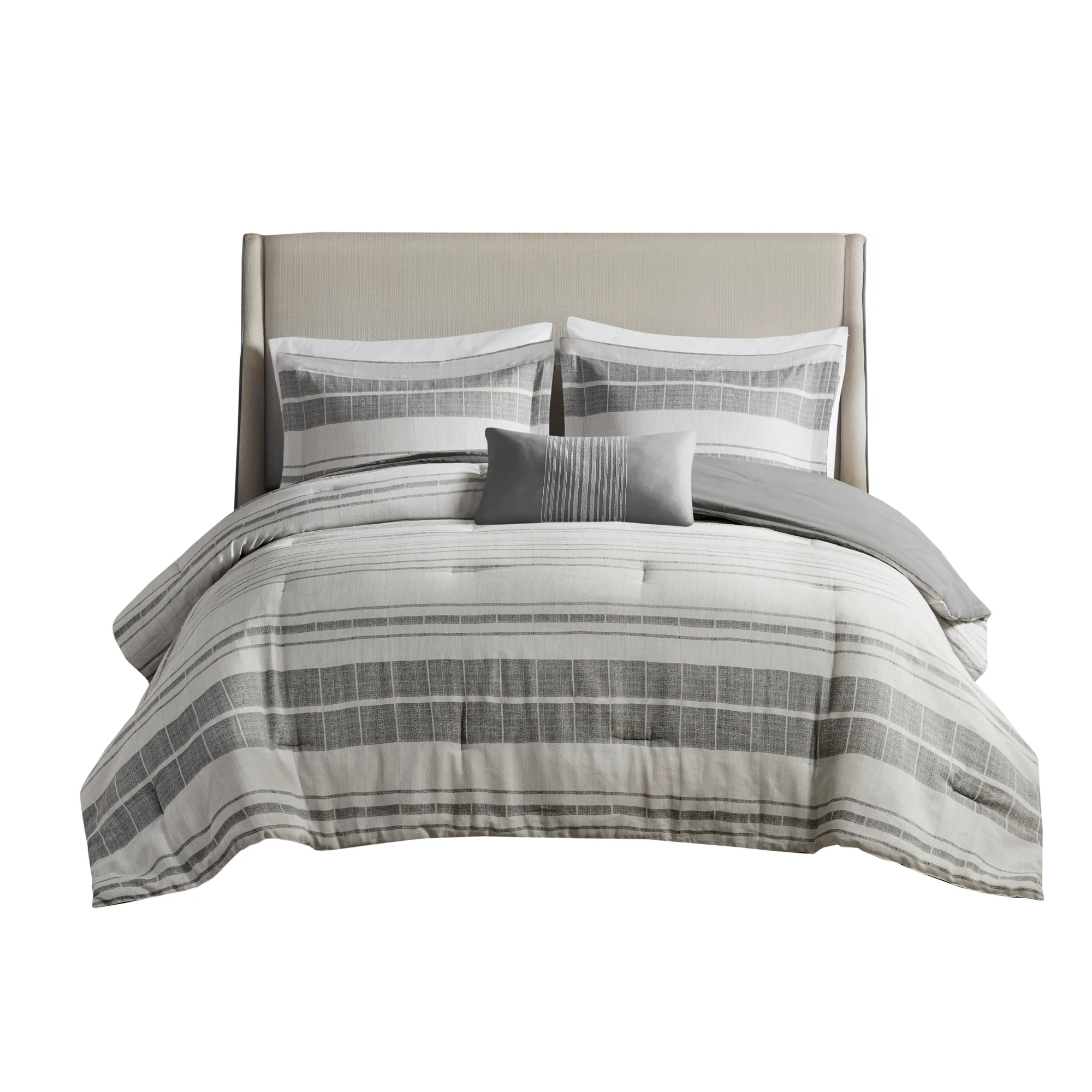 Rhodes 3-Piece Stripe Duvet Cover Set - Image 9