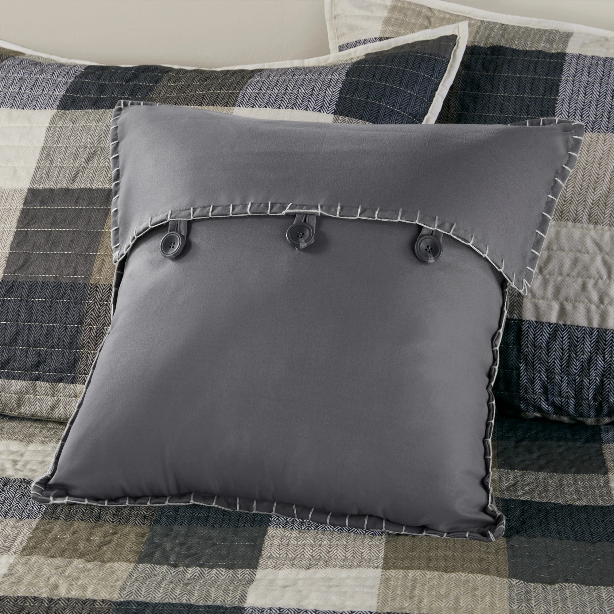 Ridge 6-Piece Reversible Plaid Daybed Cover Set - Image 45