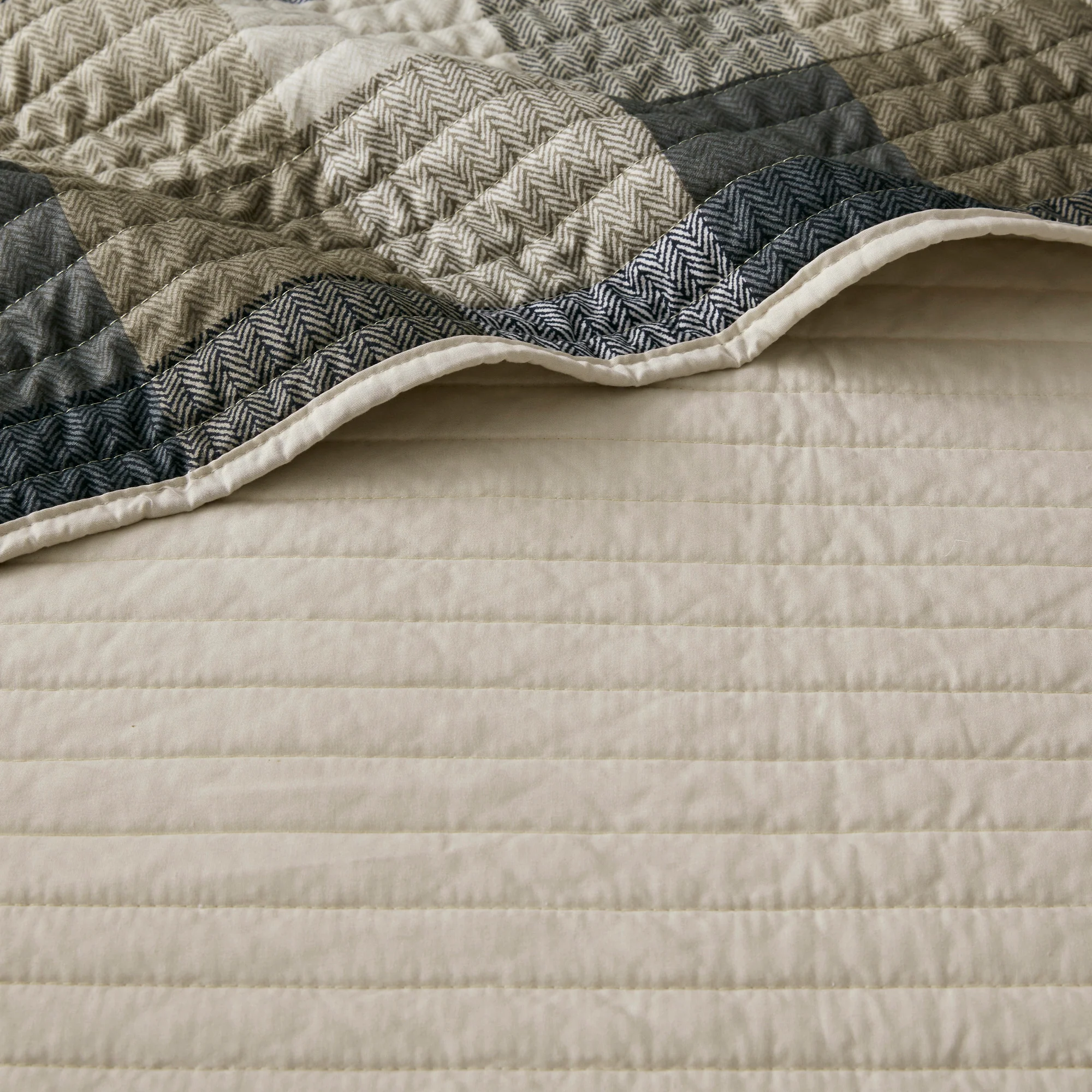 Ridge 6-Piece Reversible Plaid Daybed Cover Set - Image 48