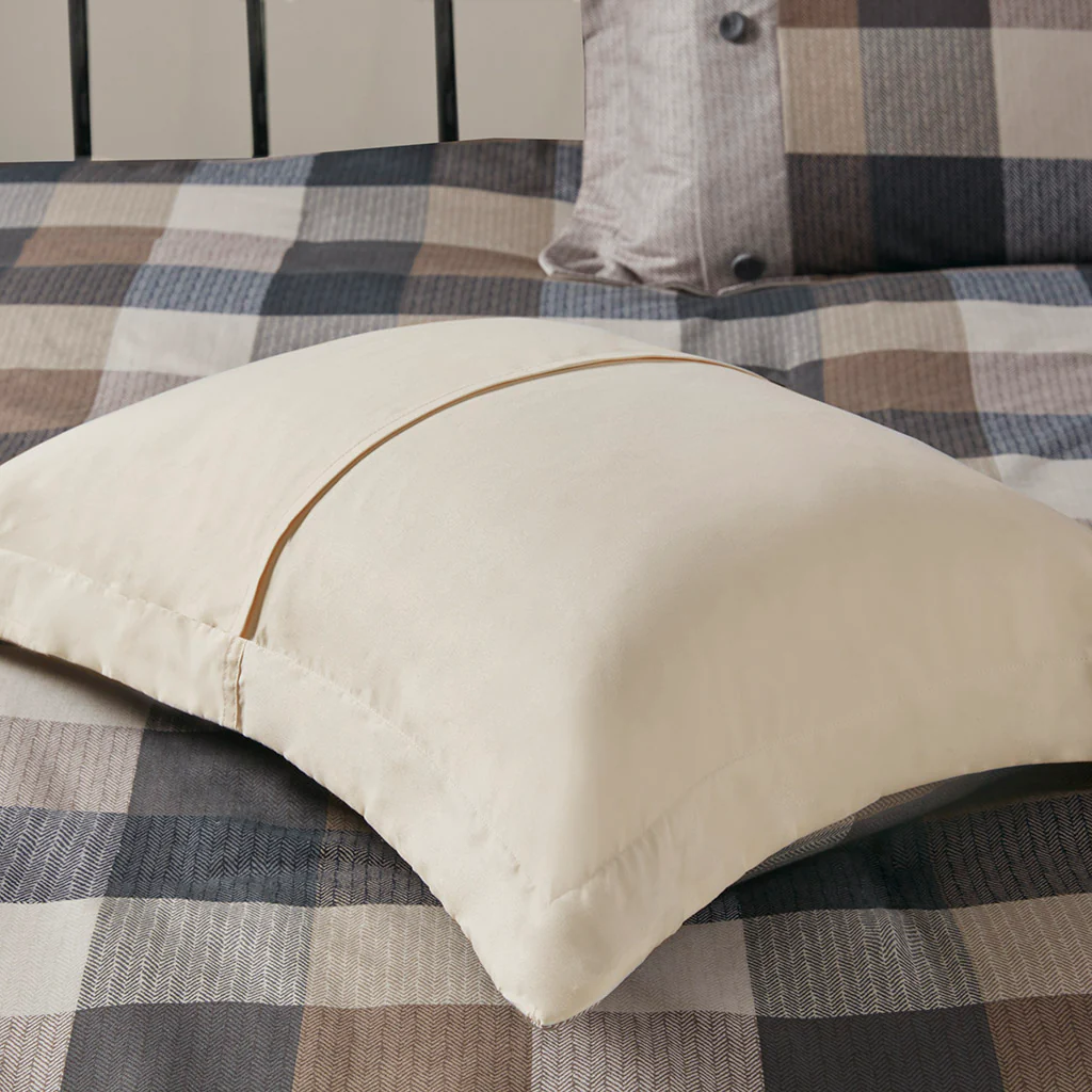 Ridge 7-Piece Herringbone Comforter Set - Image 21