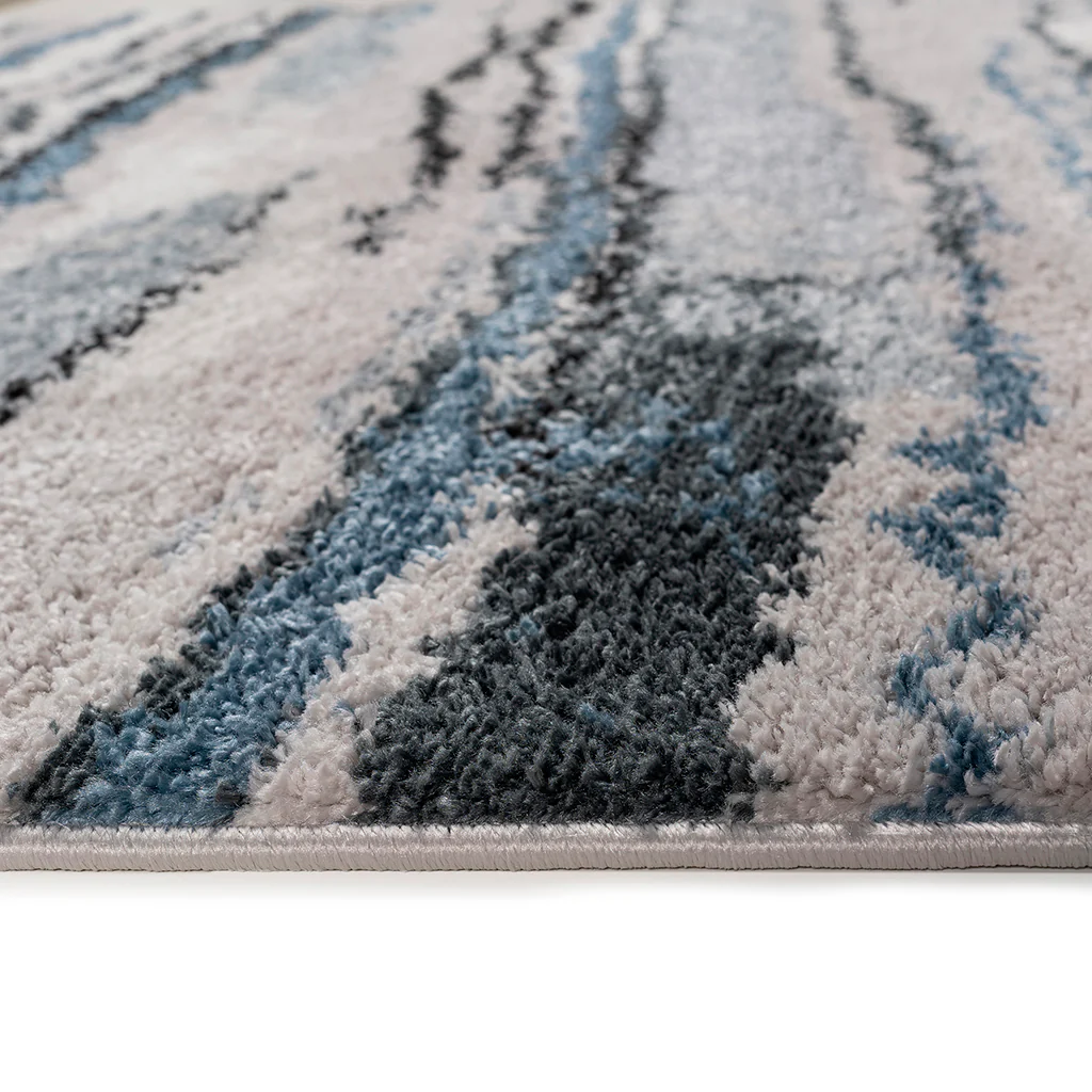 Riley Watercolor Abstract Stripe Woven Area Rug - Image 10