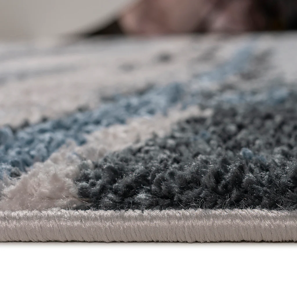 Riley Watercolor Abstract Stripe Woven Area Rug - Image 11