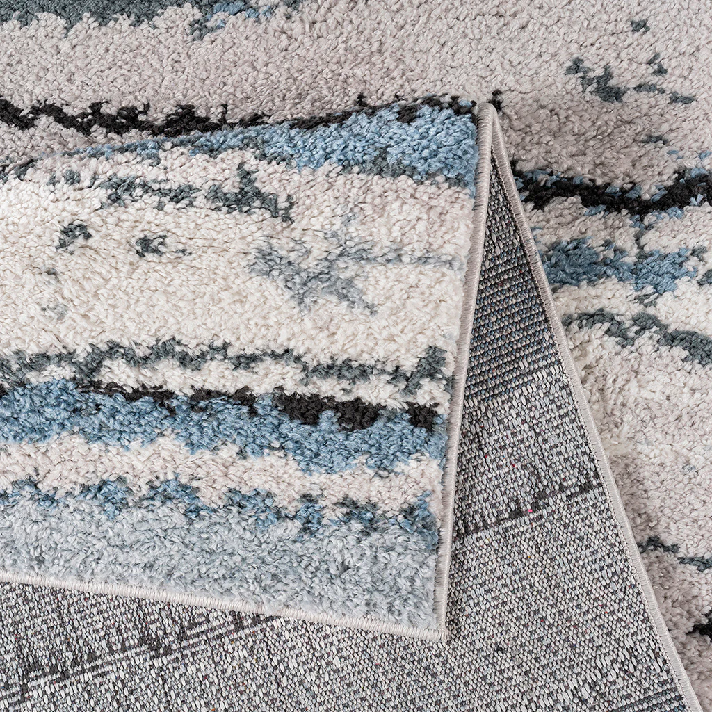 Riley Watercolor Abstract Stripe Woven Area Rug - Image 13