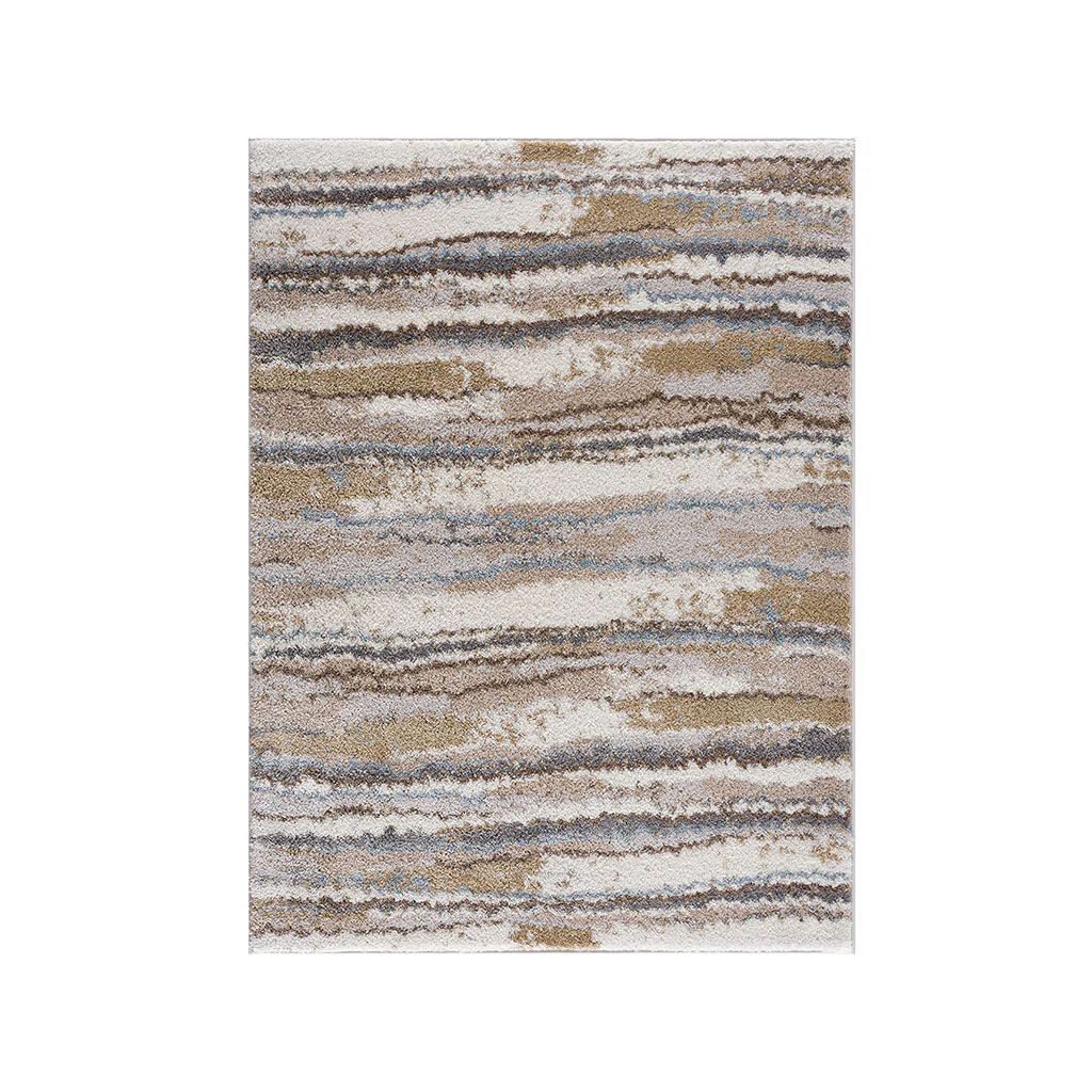 Riley Watercolor Abstract Stripe Woven Area Rug - Image 19