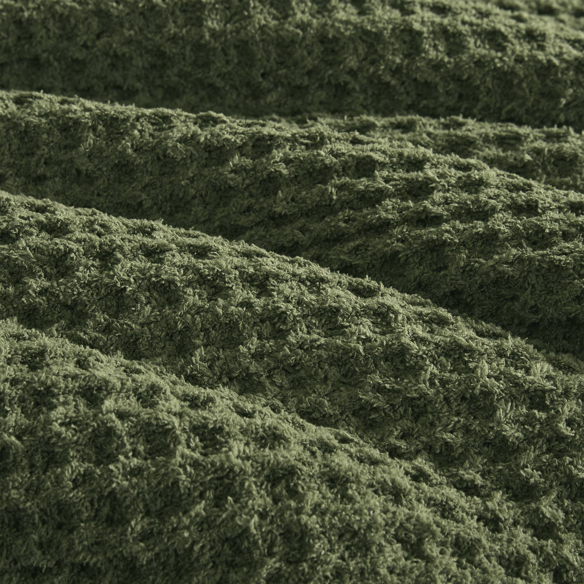 Riordan Waffle Knit Chenille Comforter Set - Image 49