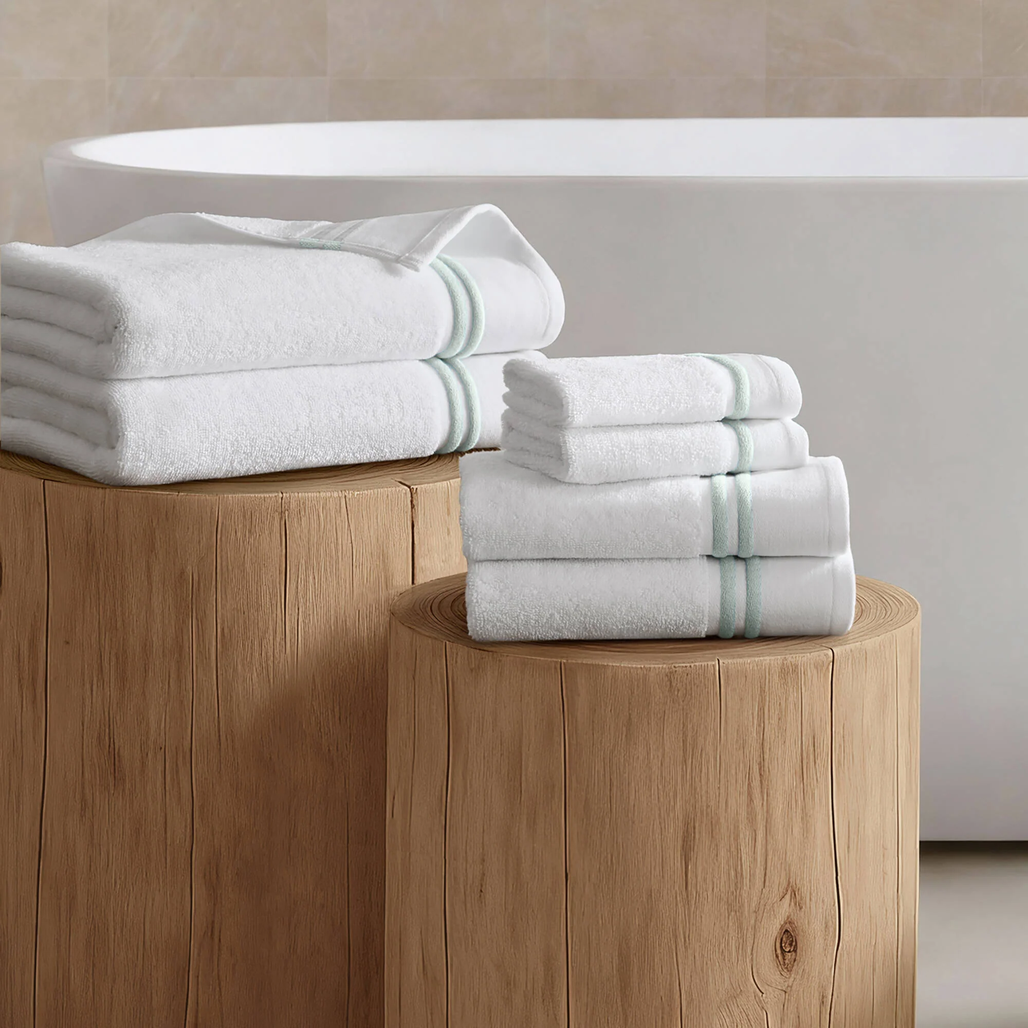 Roan Border 6-Piece Towel Set - Image 17