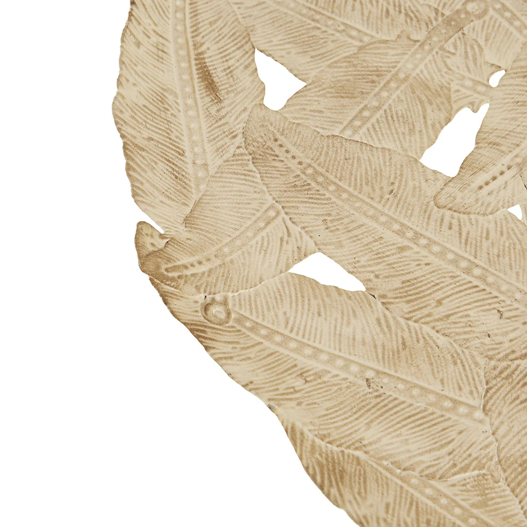 Rossi Textured Feather 3-Piece Metal Disc Wall Decor Set - Image 19