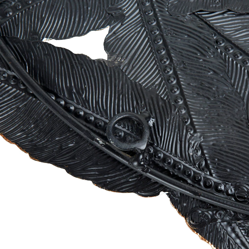 Rossi Textured Feather 3-Piece Metal Disc Wall Decor Set - Image 24