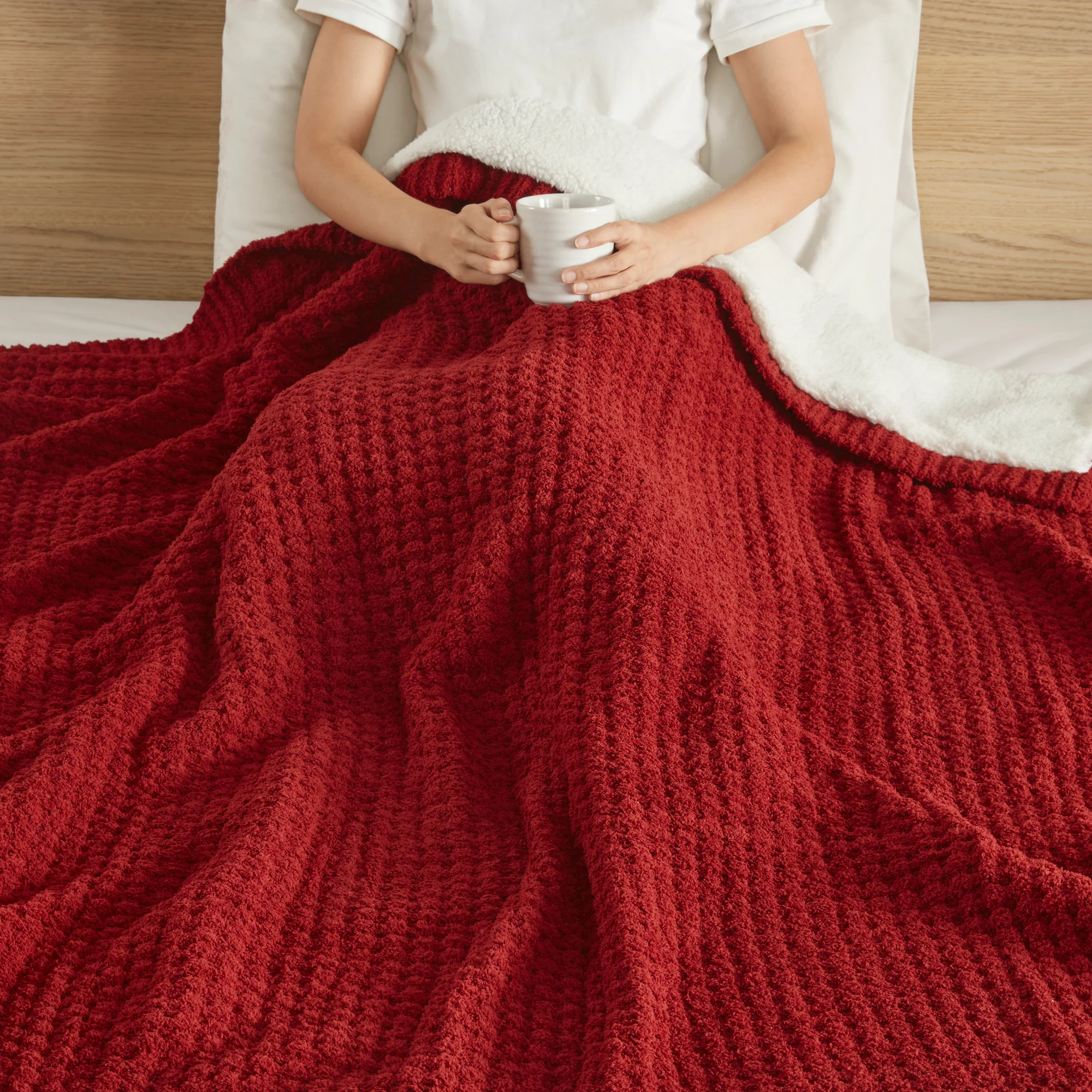 Rowan Waffle Knit Chenille Throw - Image 7