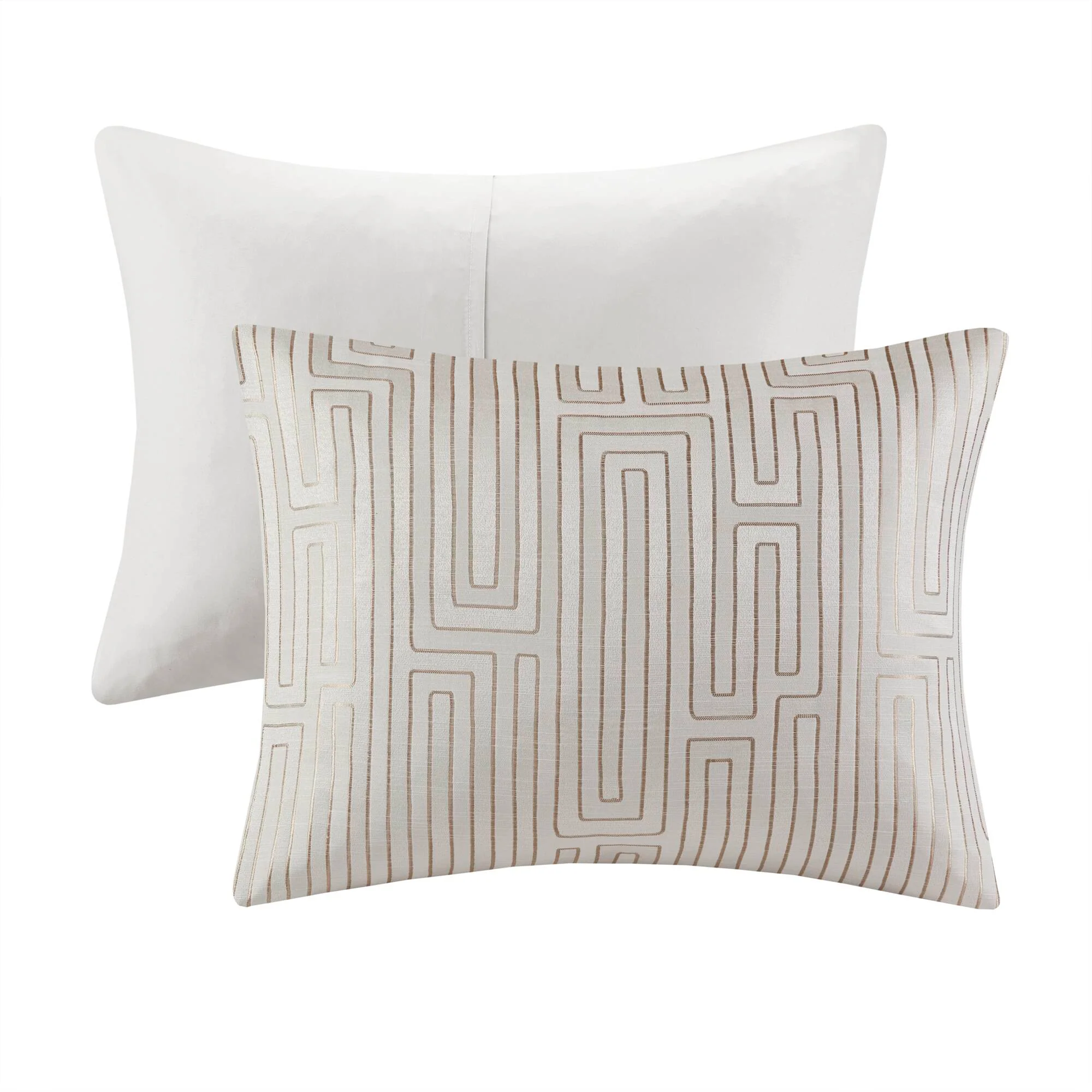 Royce 10-Piece Luxury Jacquard Comforter Set - Image 11