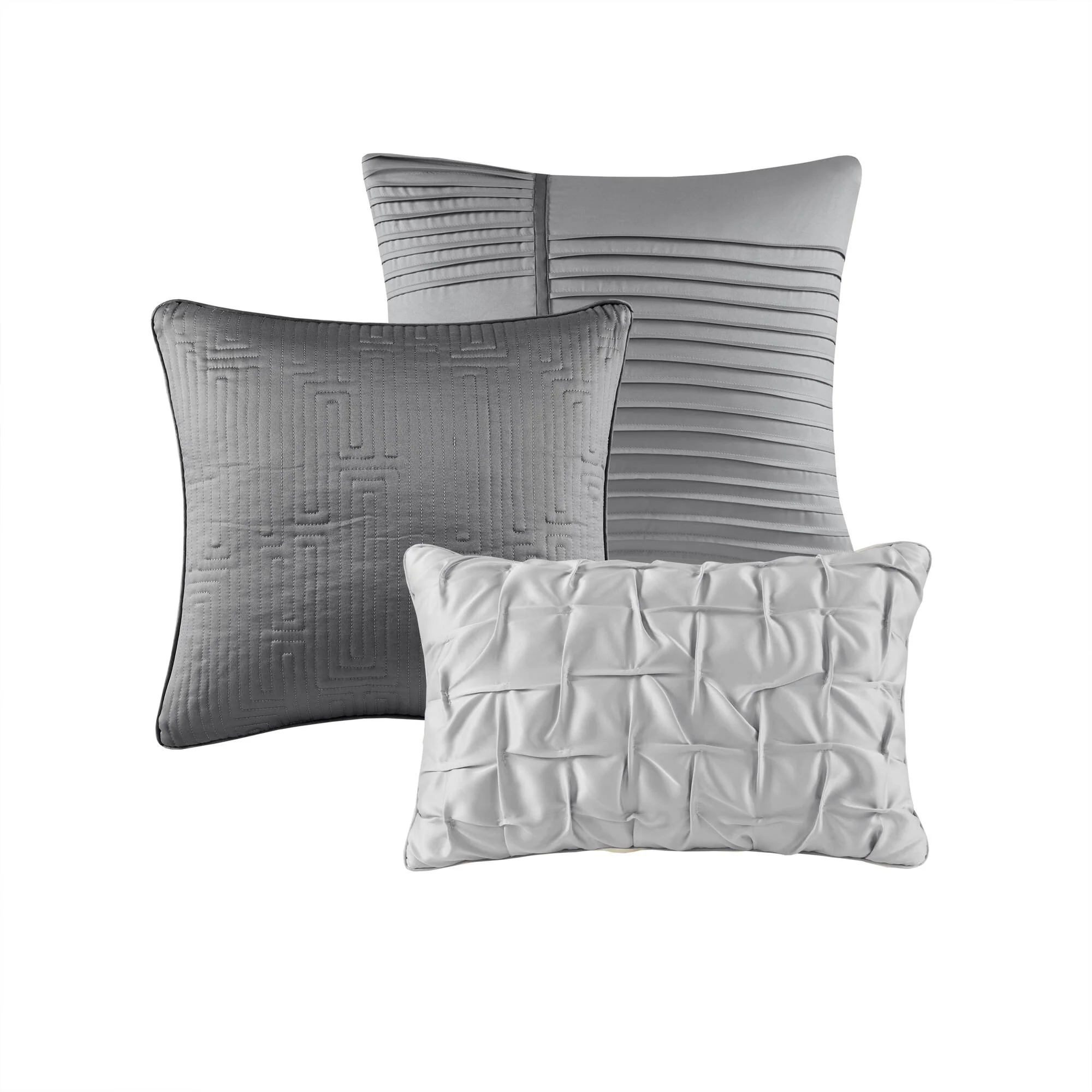 Royce 10-Piece Luxury Jacquard Comforter Set - Image 31