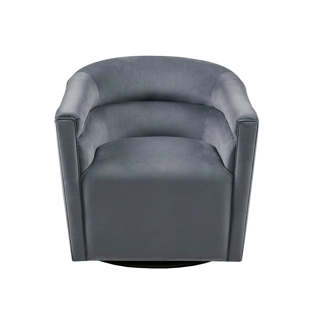 Ryker Upholstered Barrel 360 Degree Swivel chair - Image 2
