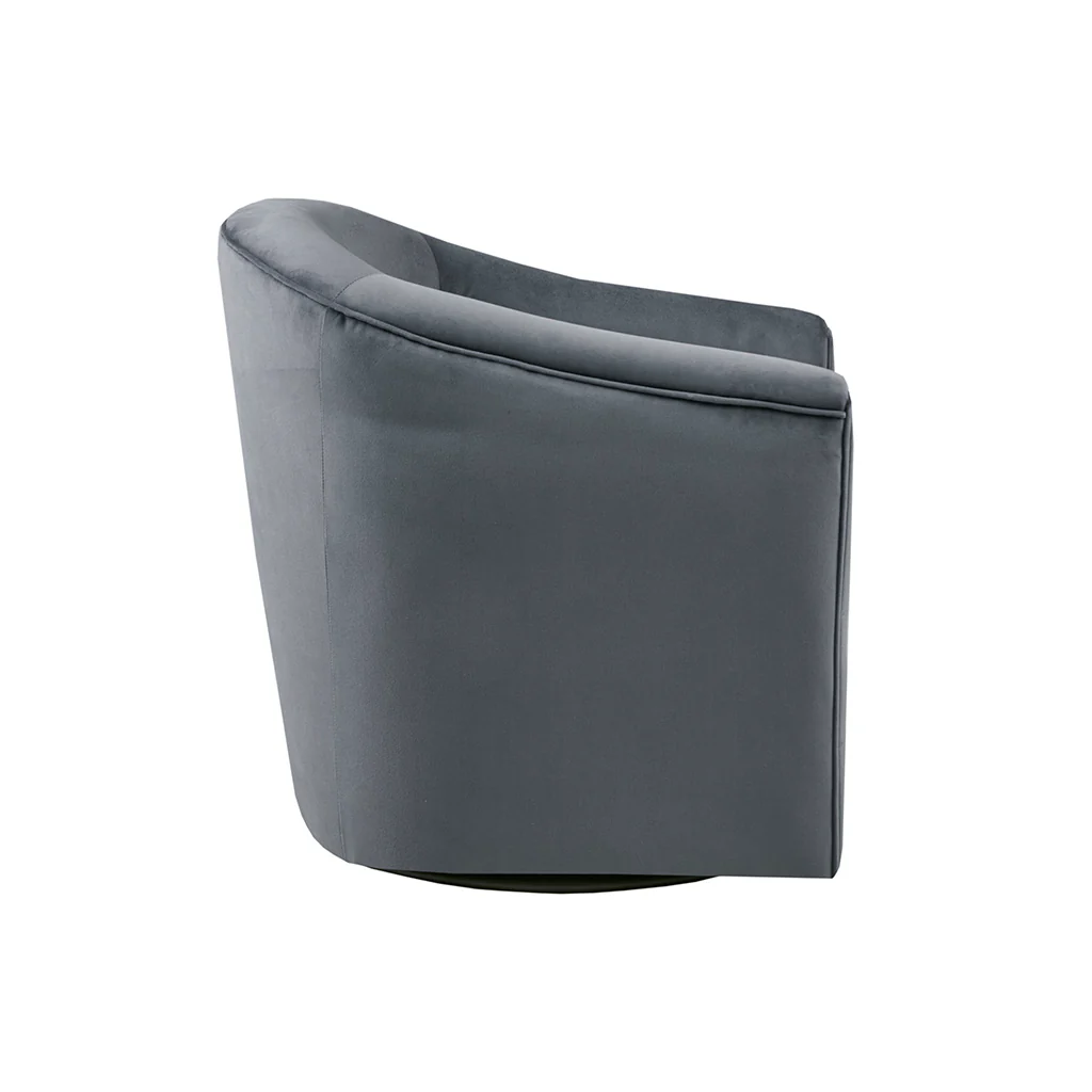 Ryker Upholstered Barrel 360 Degree Swivel chair - Image 4