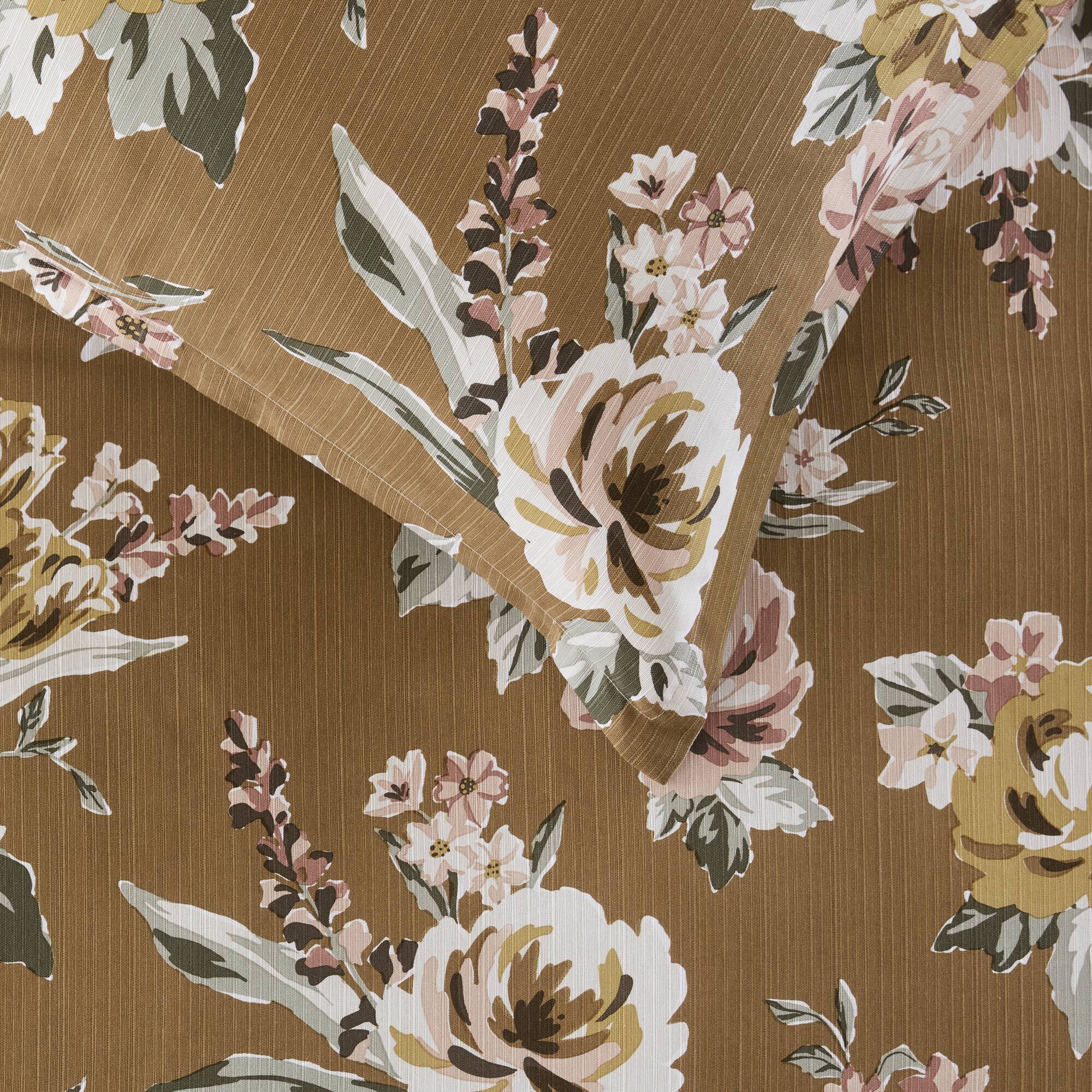 Salara 7-Piece Vintage Floral Comforter Set - Image 29