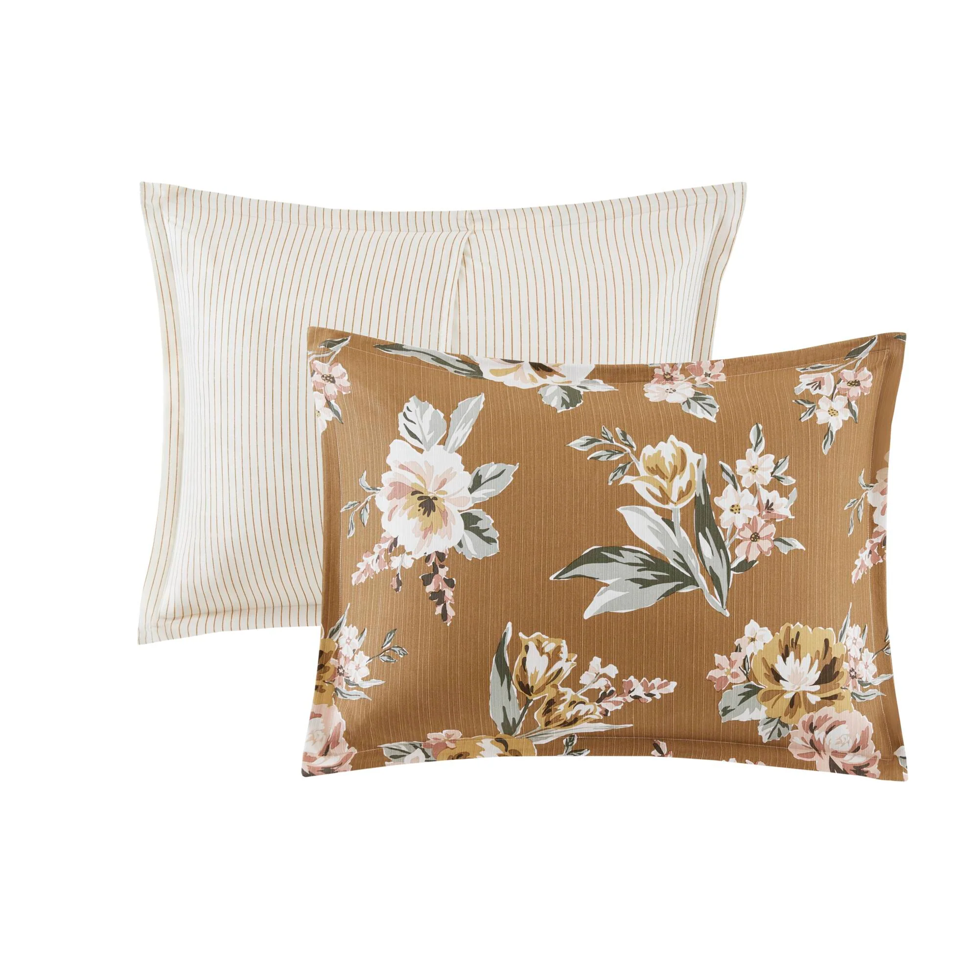 Salara 7-Piece Vintage Floral Comforter Set - Image 38
