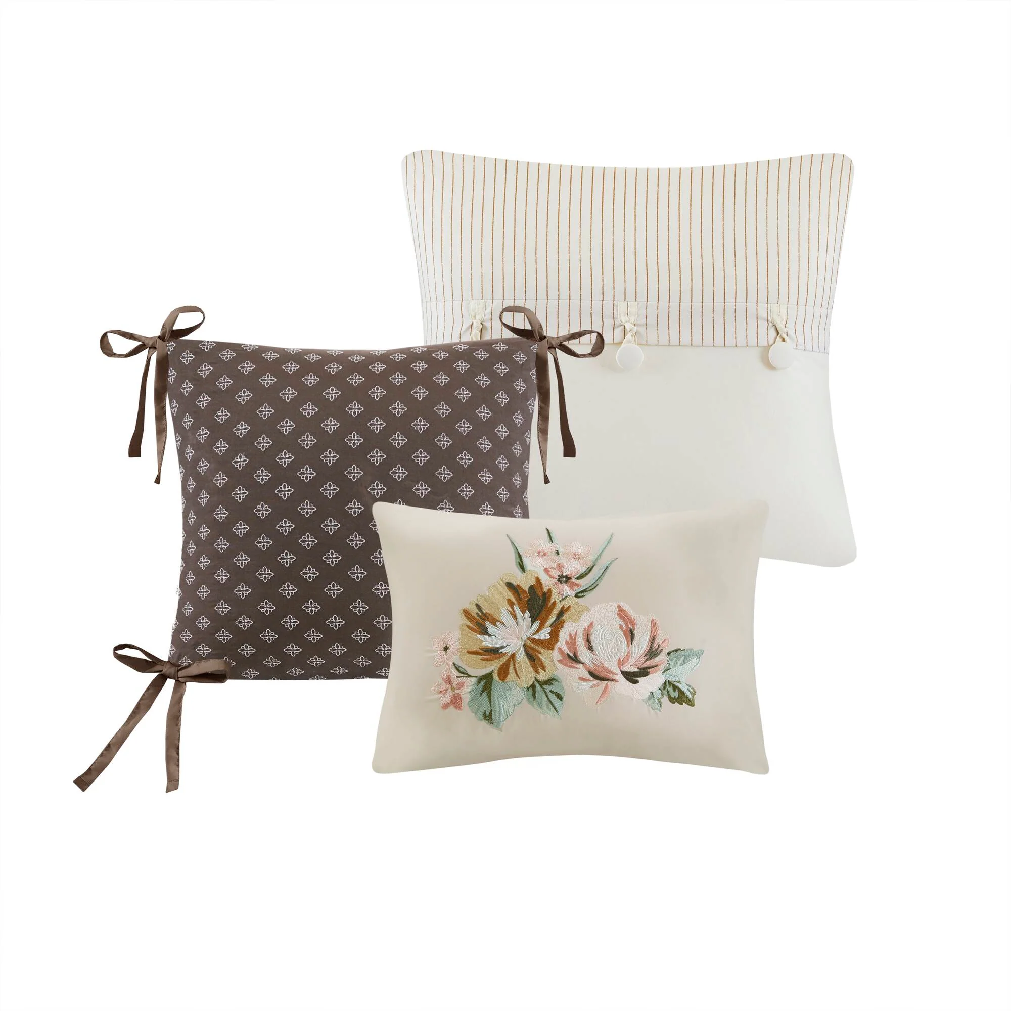 Salara 7-Piece Vintage Floral Comforter Set - Image 39