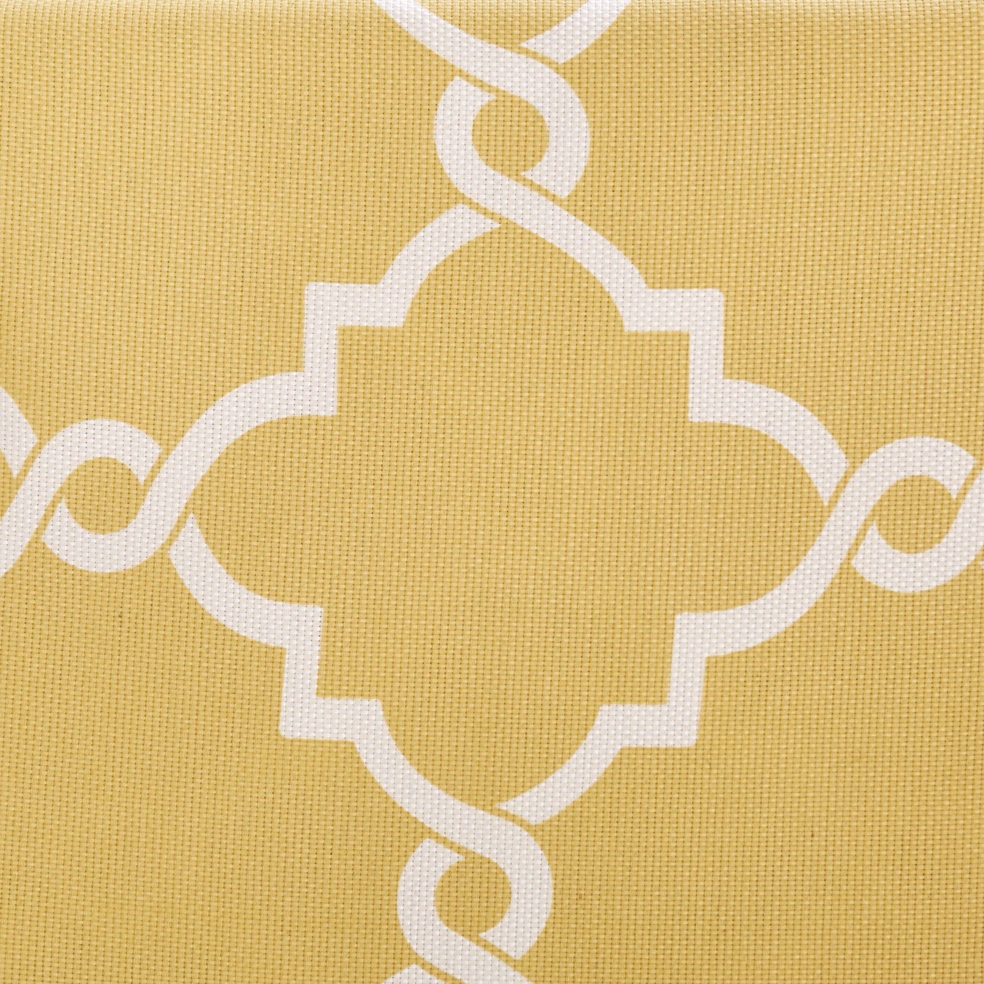 Saratoga Fretwork Print Grommet Top Window Valance - Image 44