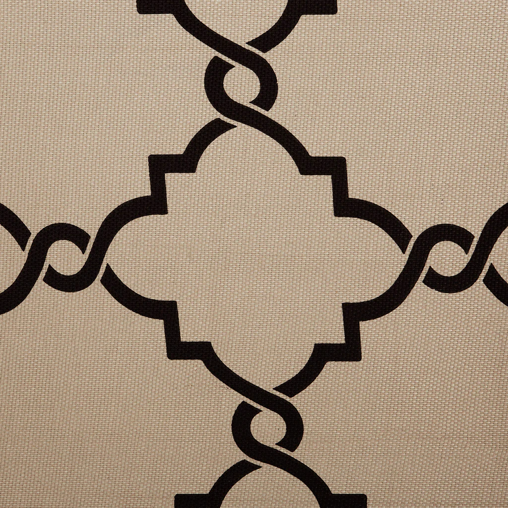 Saratoga Fretwork Print Patio Window Curtain - Image 15